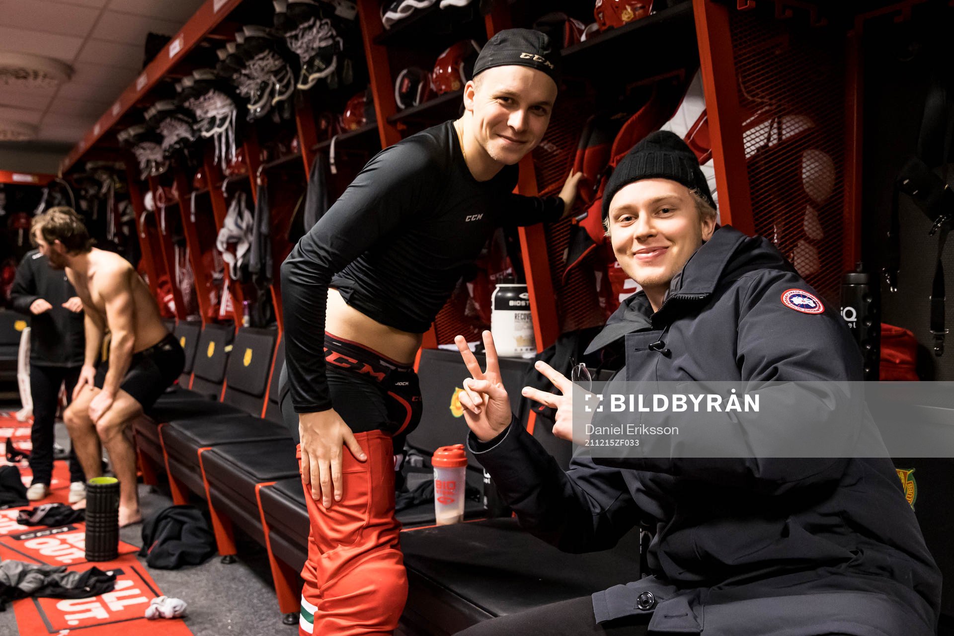 Moras Igor Larionov och Nils Thomasson