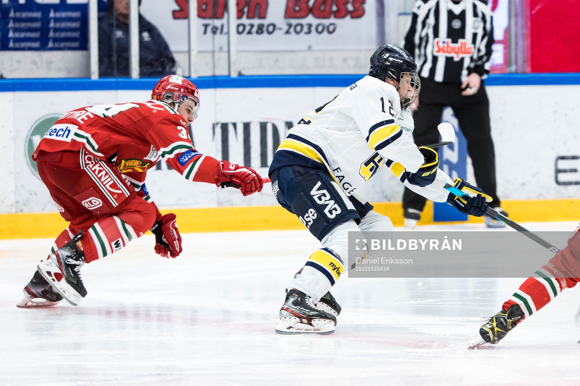 s Hugo Fransson och Moras Bobby MacIntyre