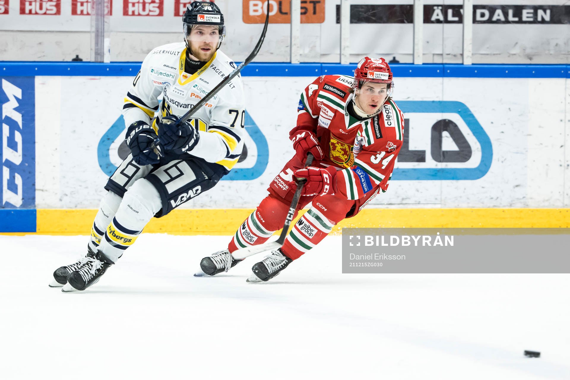 s Marcus Davidsson och Moras Bobby MacIntyre