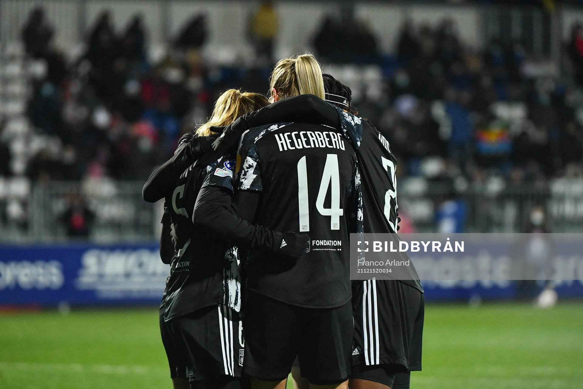 Amandine HENRY of Lyon and Ada HEGERBERG of Lyon