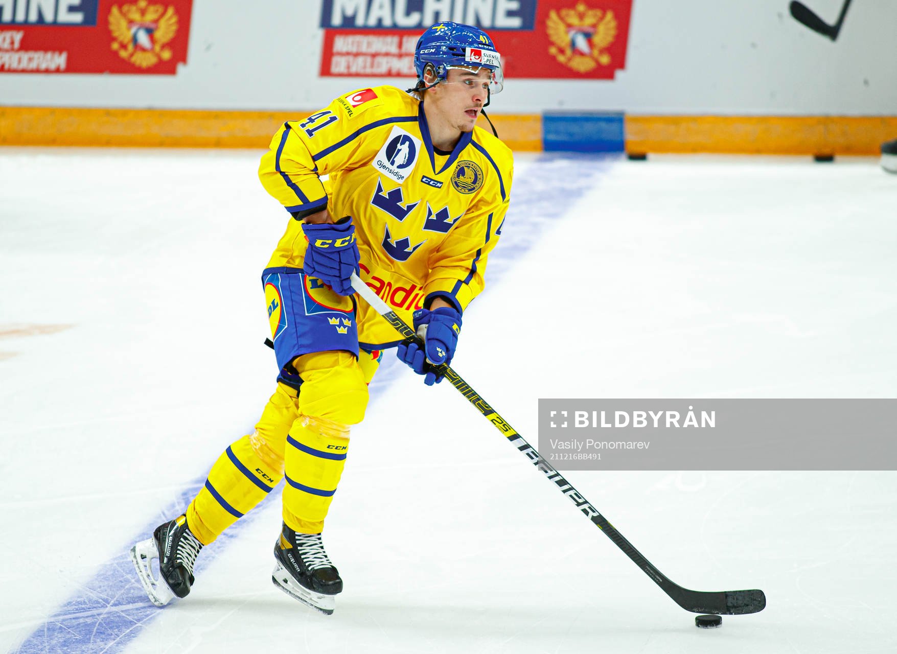 Dmytro Timashov of Sweden