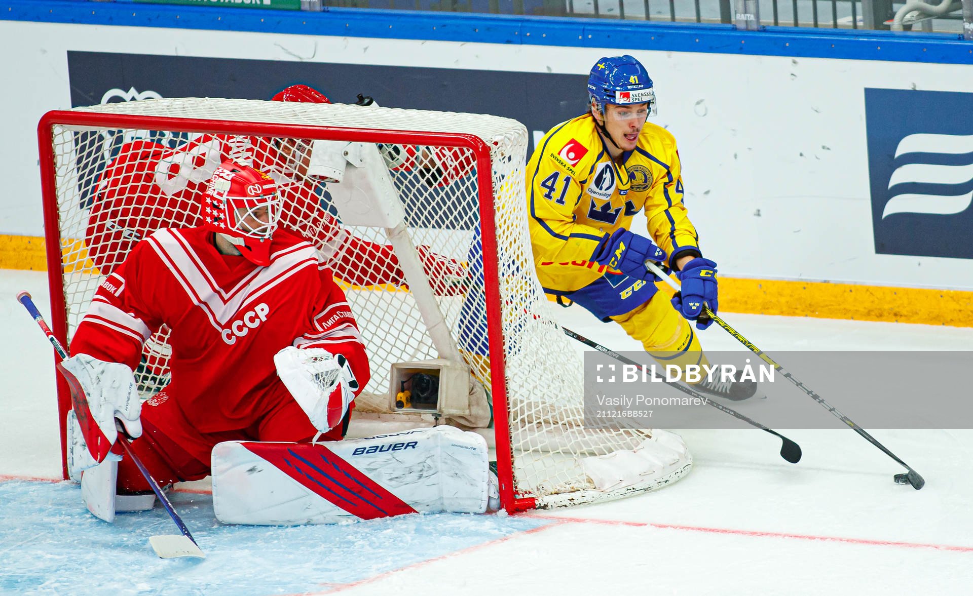 Dmytro Timashov of Sweden