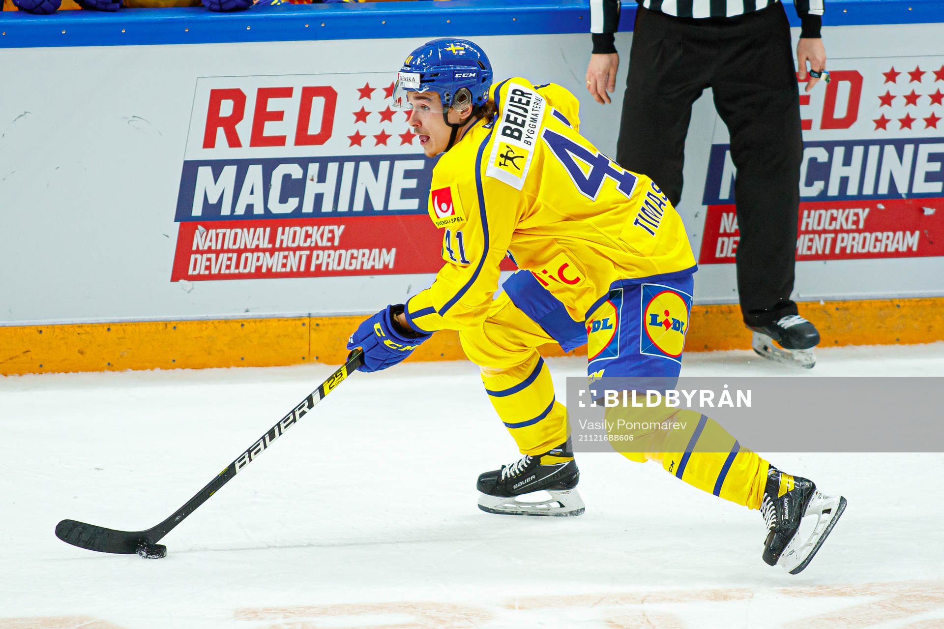 Dmytro Timashov of Sweden