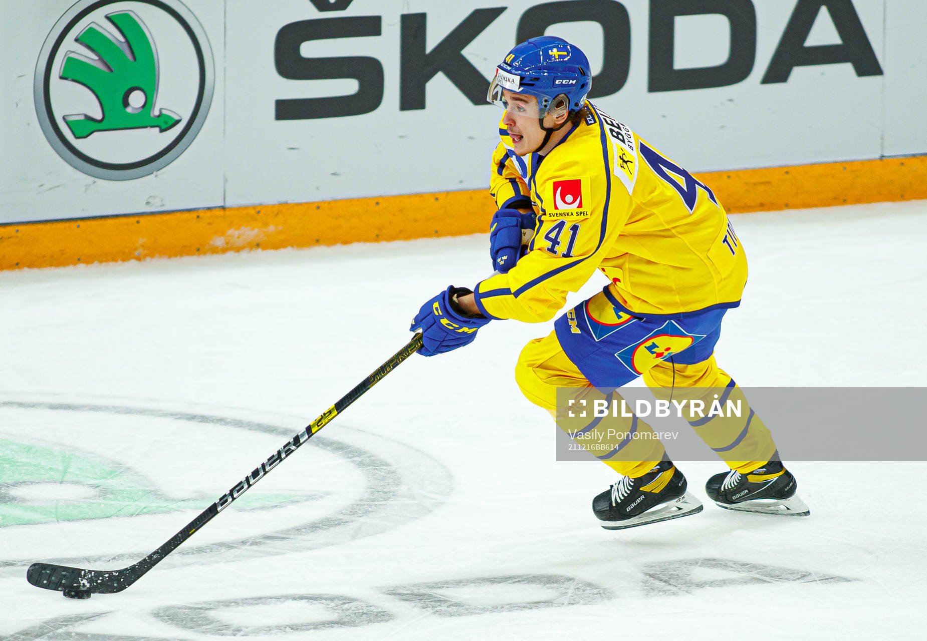Dmytro Timashov of Sweden