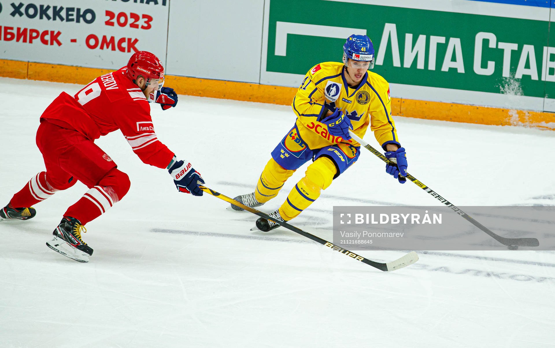 Dmytro Timashov of Sweden