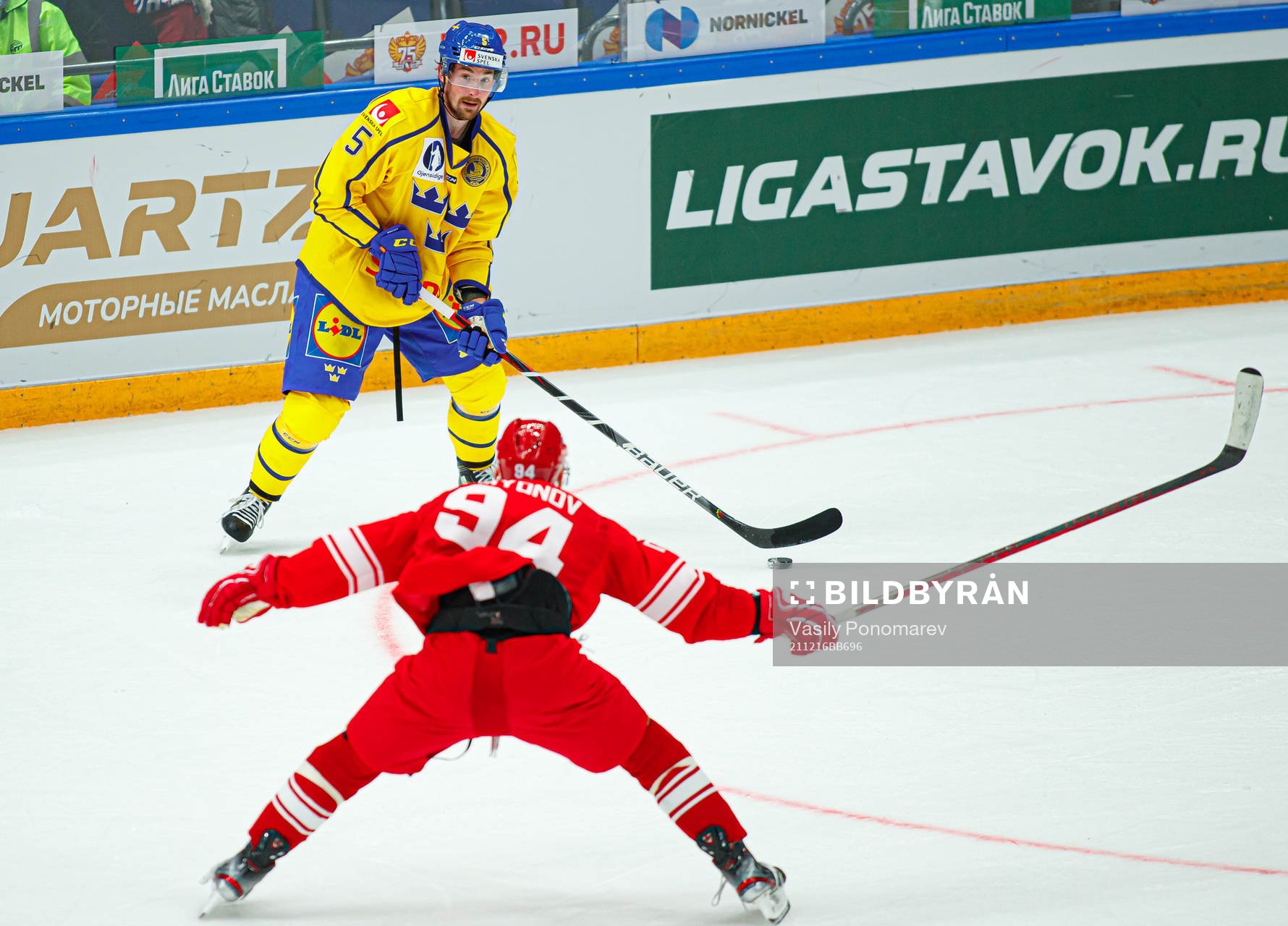 Adam Almquist of Sweden