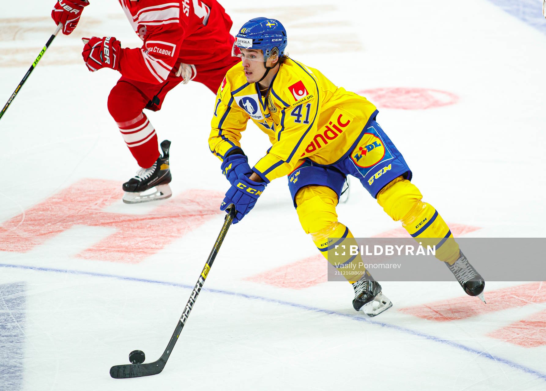 Dmytro Timashov of Sweden