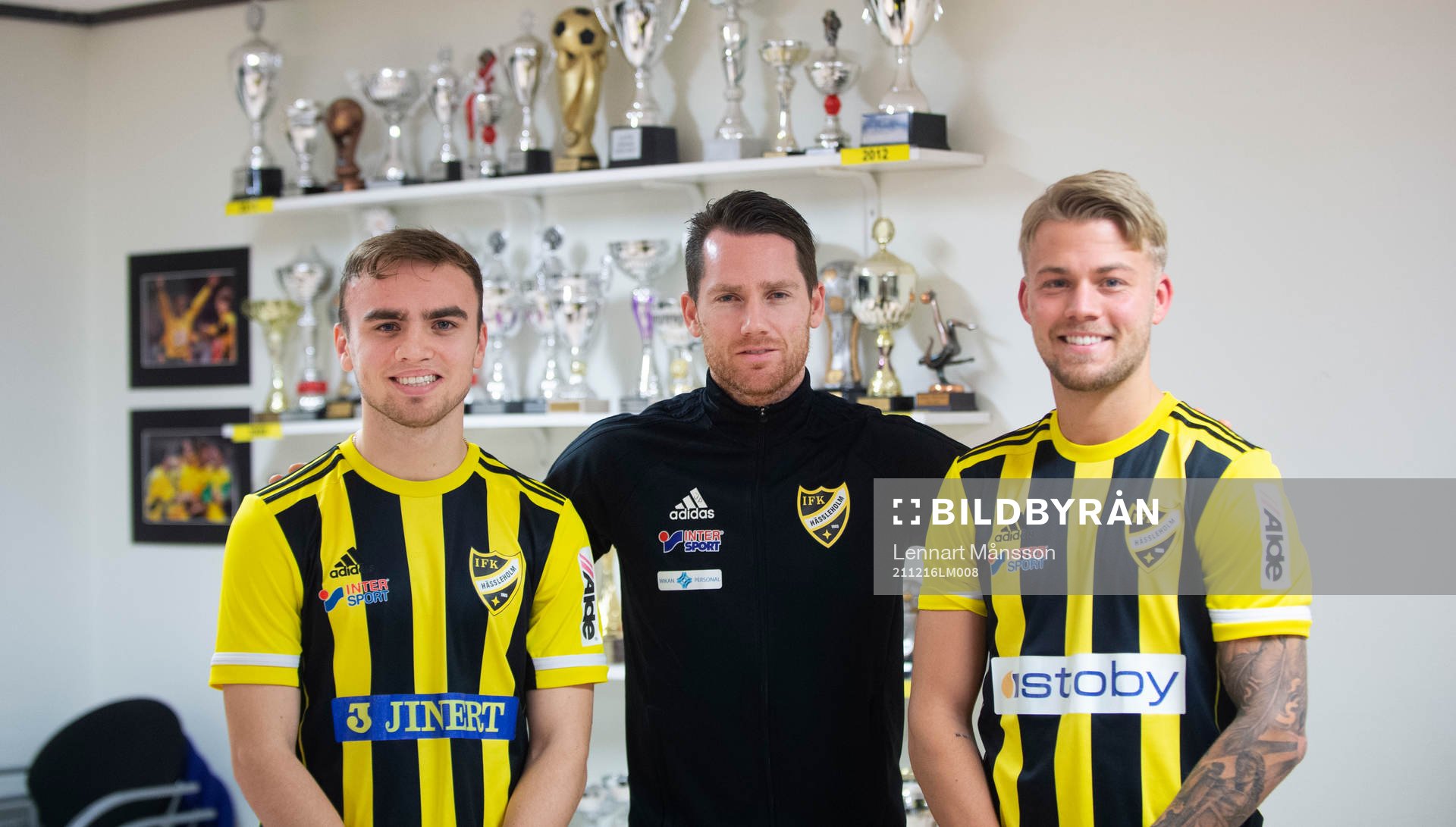 IFK Hässleholms nyförvärv Jens Lynard och Ludvig Hegdal