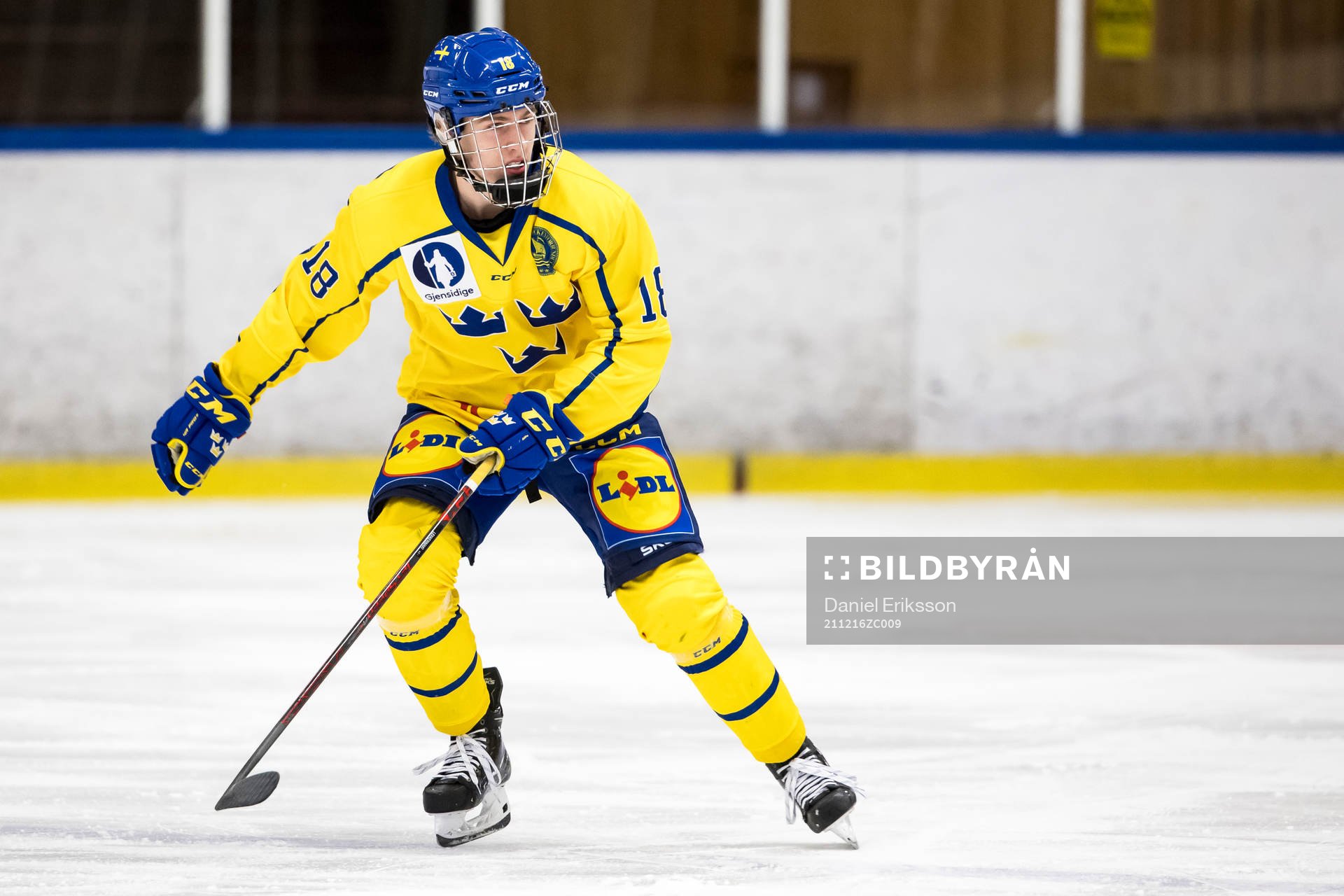 Sverige U18 Jonathan Lekkermäki