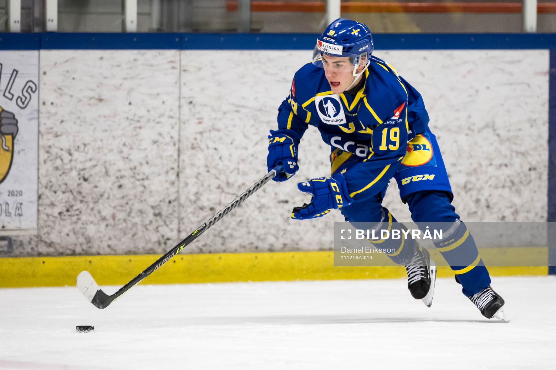 Sverige U19 Gabriel Kangas