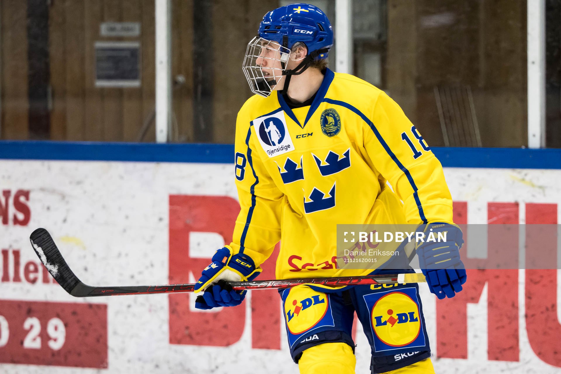 Sverige U18 Jonathan Lekkermäki