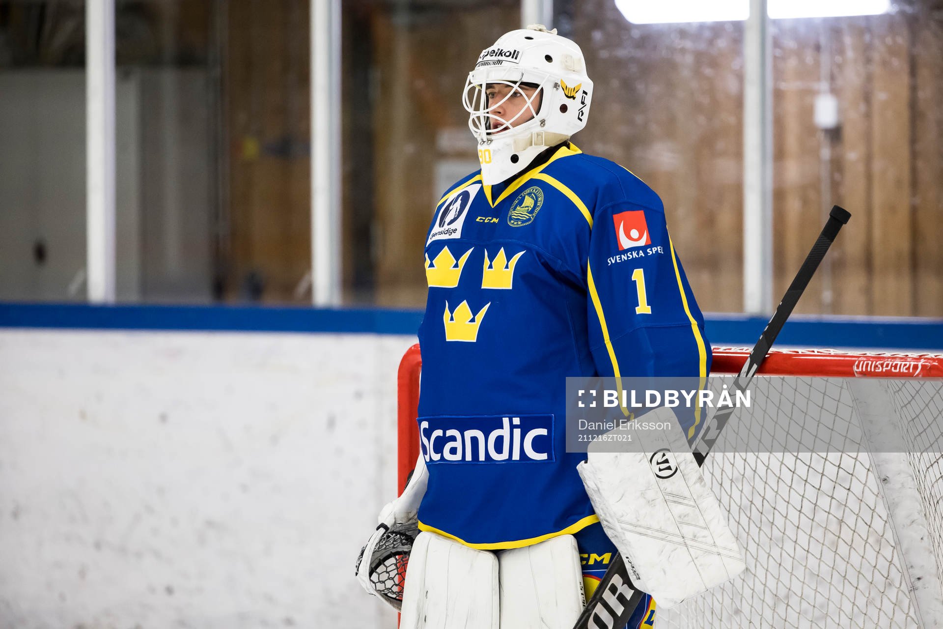Sverige U19 målvakt Ian Blomquist