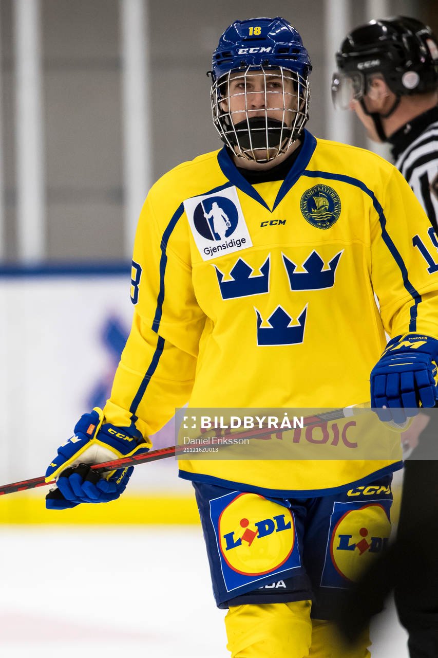 Sverige U18 Jonathan Lekkermäki