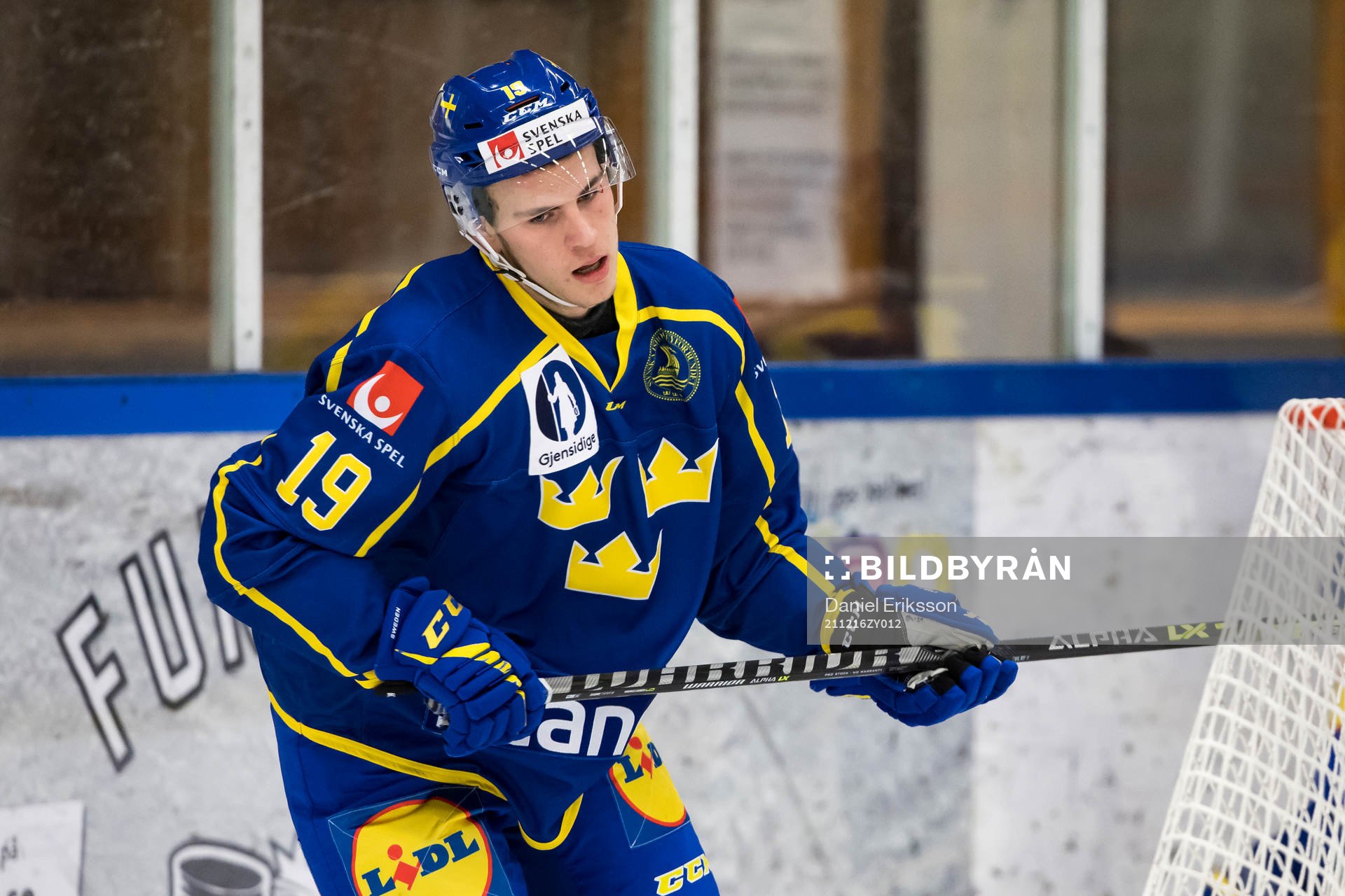 Sverige U19 Gabriel Kangas
