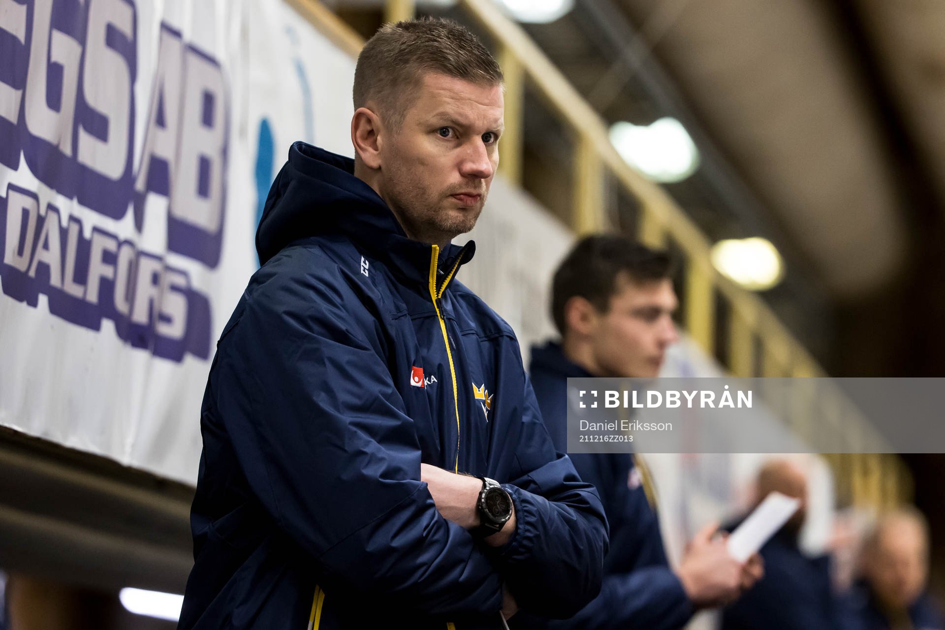 Huvudtränare Michael Holmqvist Sverige U19