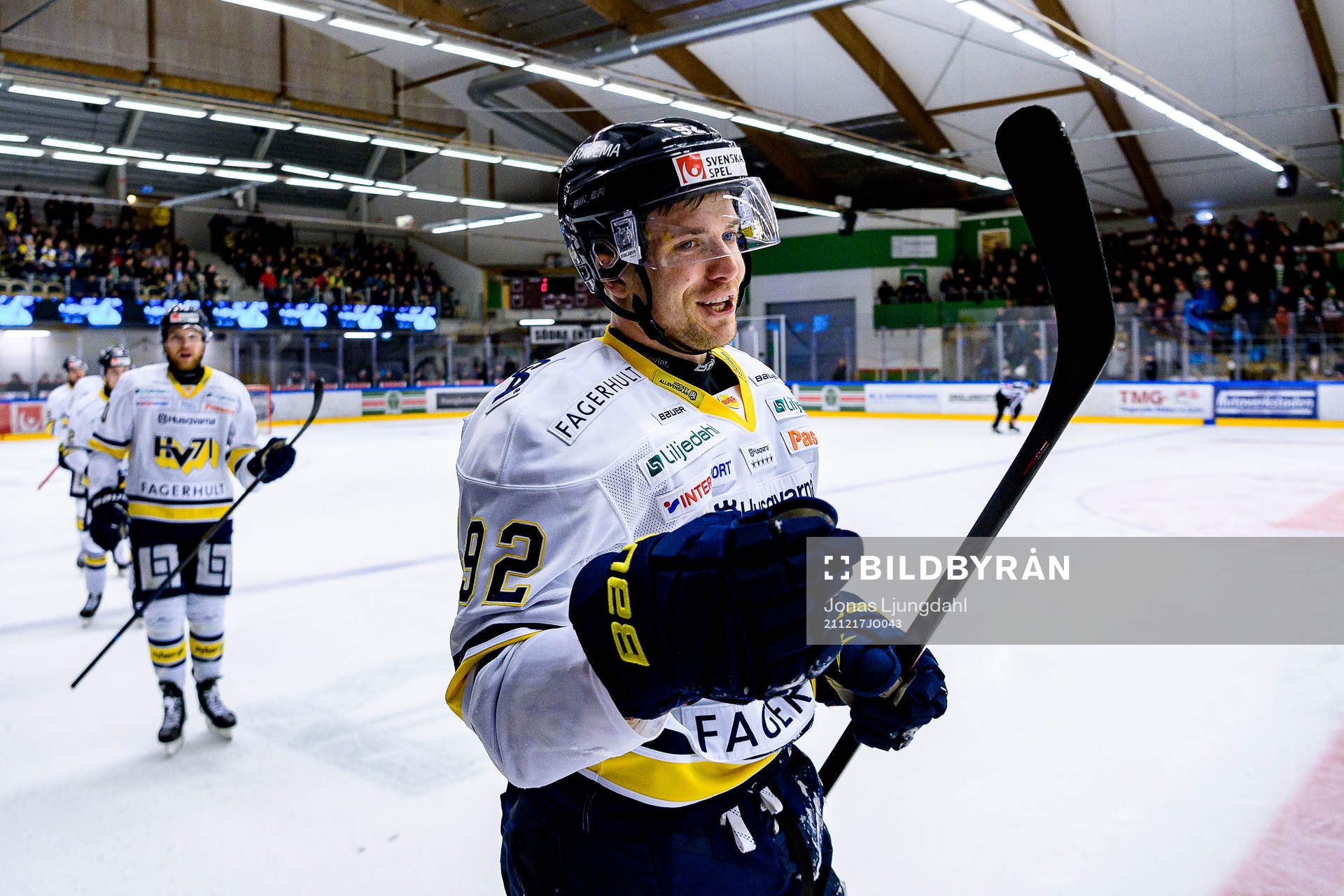 s Pontus Netterberg jublar