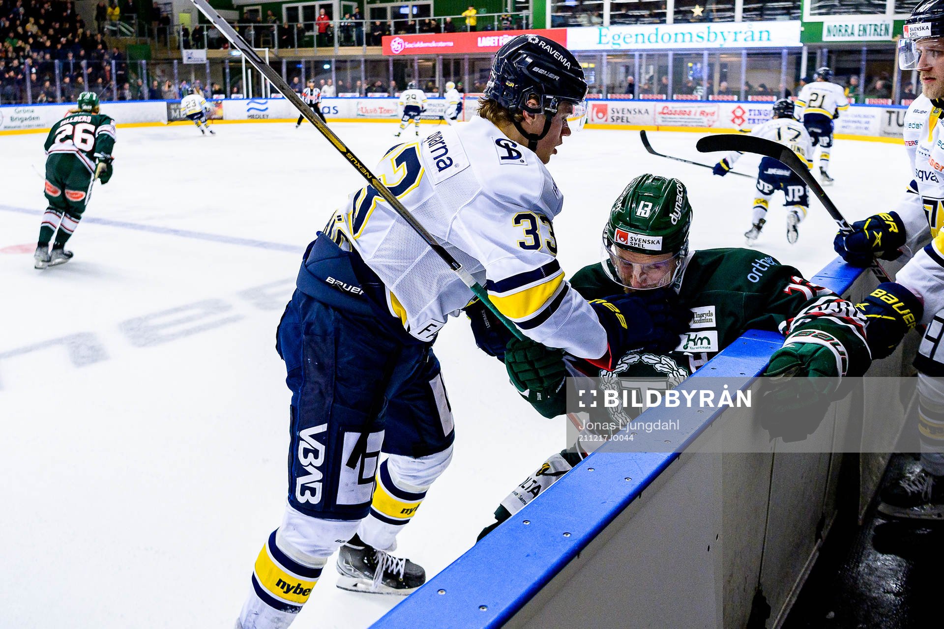s Måns Lindbäck och Tingsryds Hugo Reinhardt