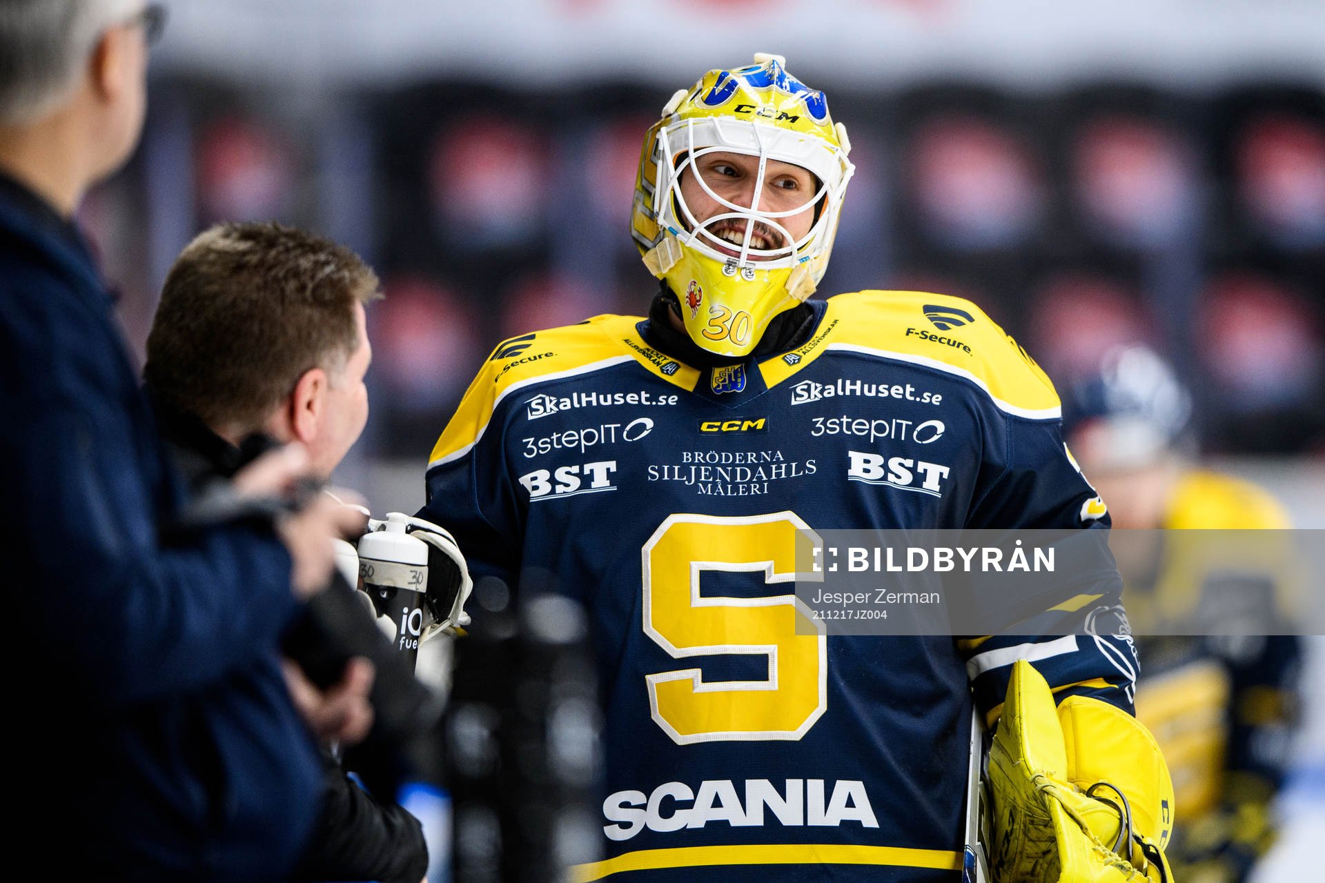 Södertäljes målvakt Fredrik Bergvik