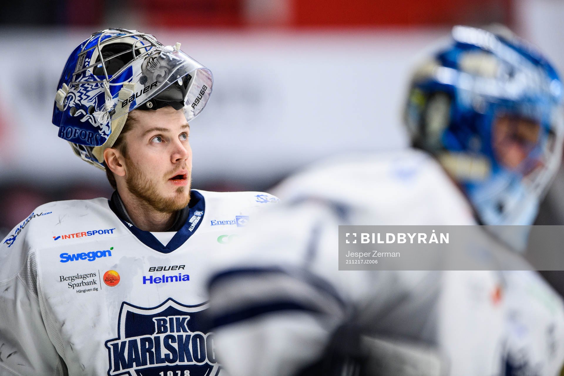 Karlskogas målvakt Marcus Hellgren Smed