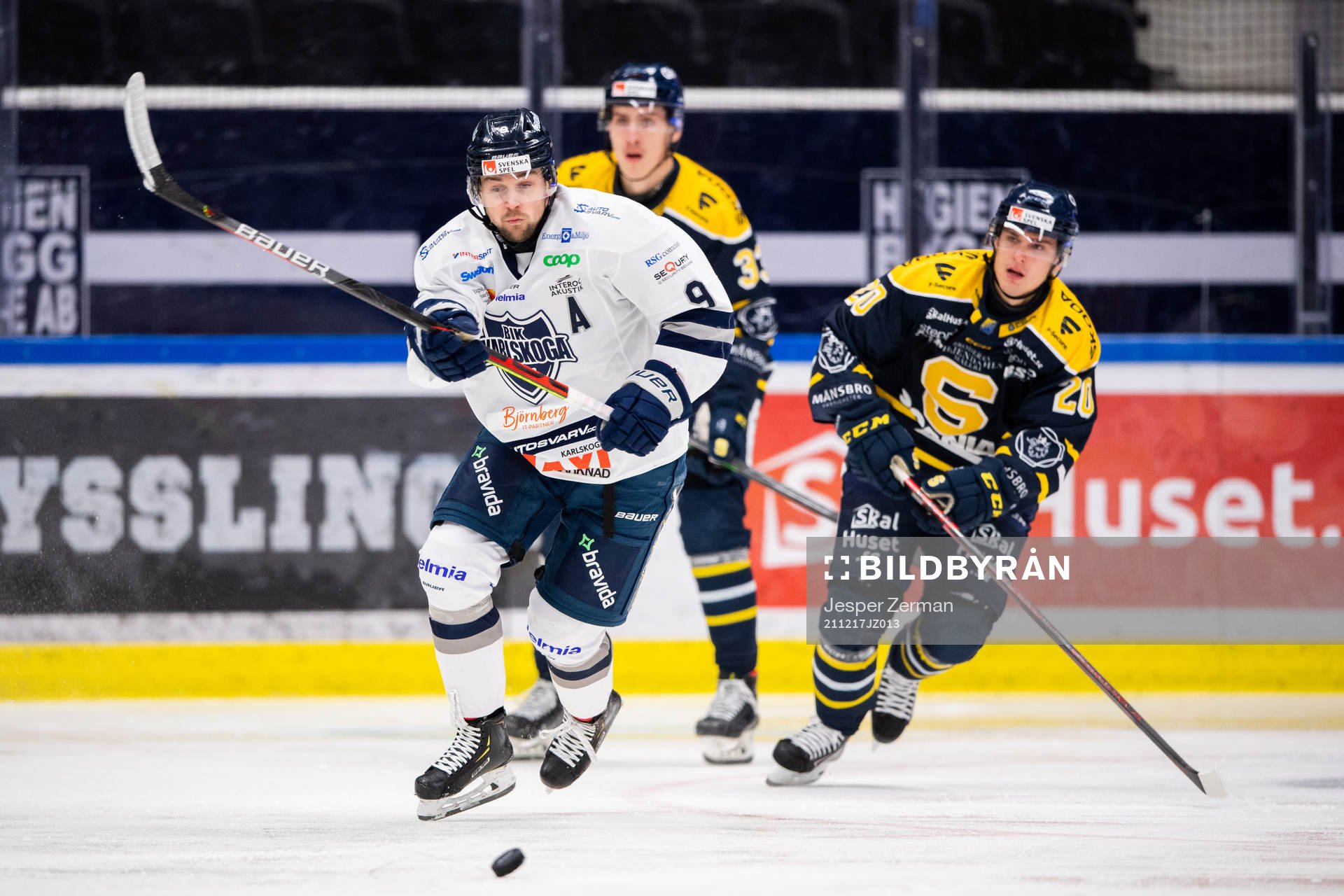 Karlskogas Gustaf Franzén och Södertäljes Nikola Pasic