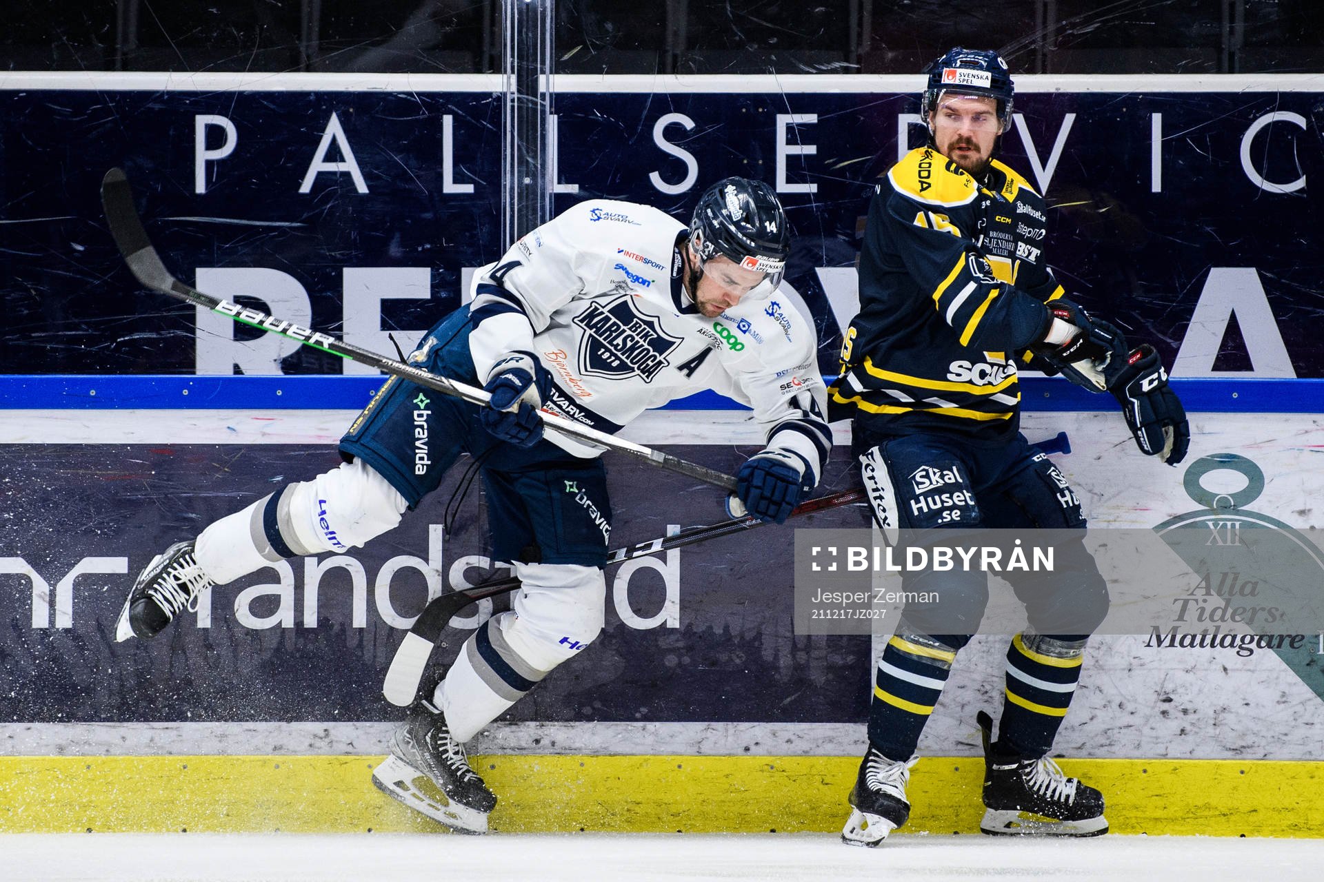 Karlskogas Henrik Björklund och Södertäljes Oscar von