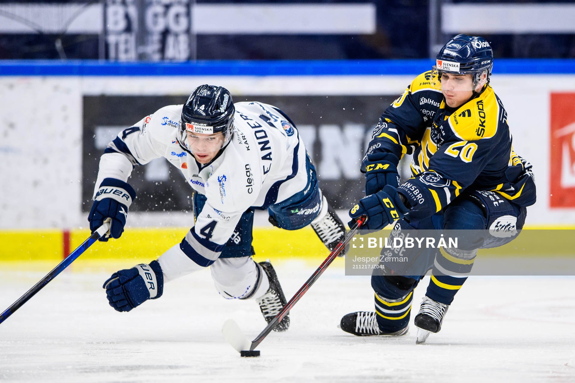 Karlskogas Alexander Leandersson och Södertäljes Nikola