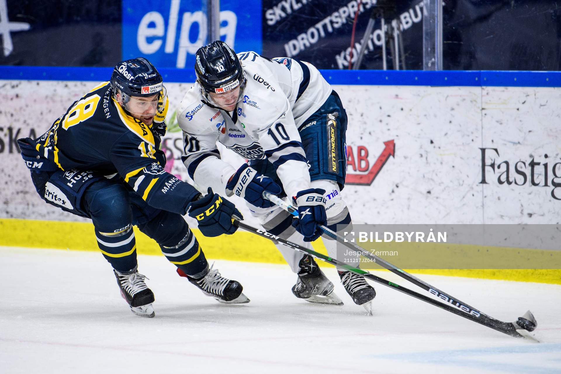 Södertäljes Andreas Hjelm och Karlskogas David Lilja