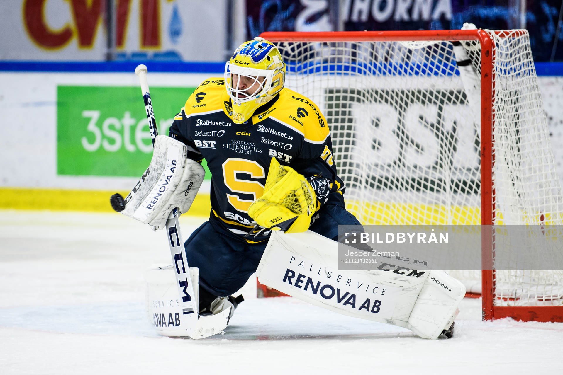 Södertäljes målvakt Fredrik Bergvik