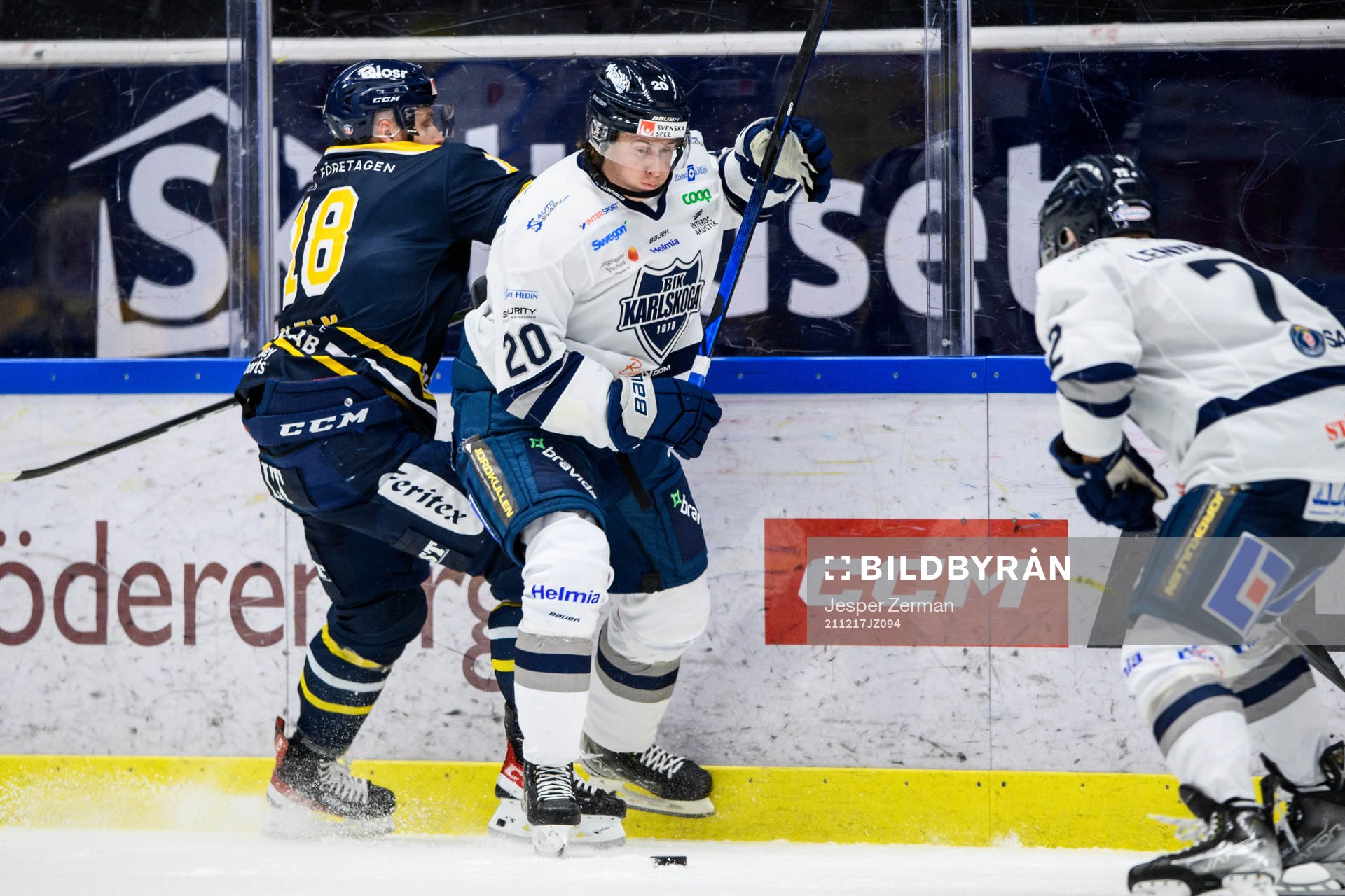 Södertäljes Andreas Hjelm och Karlskogas Juliuz Persson