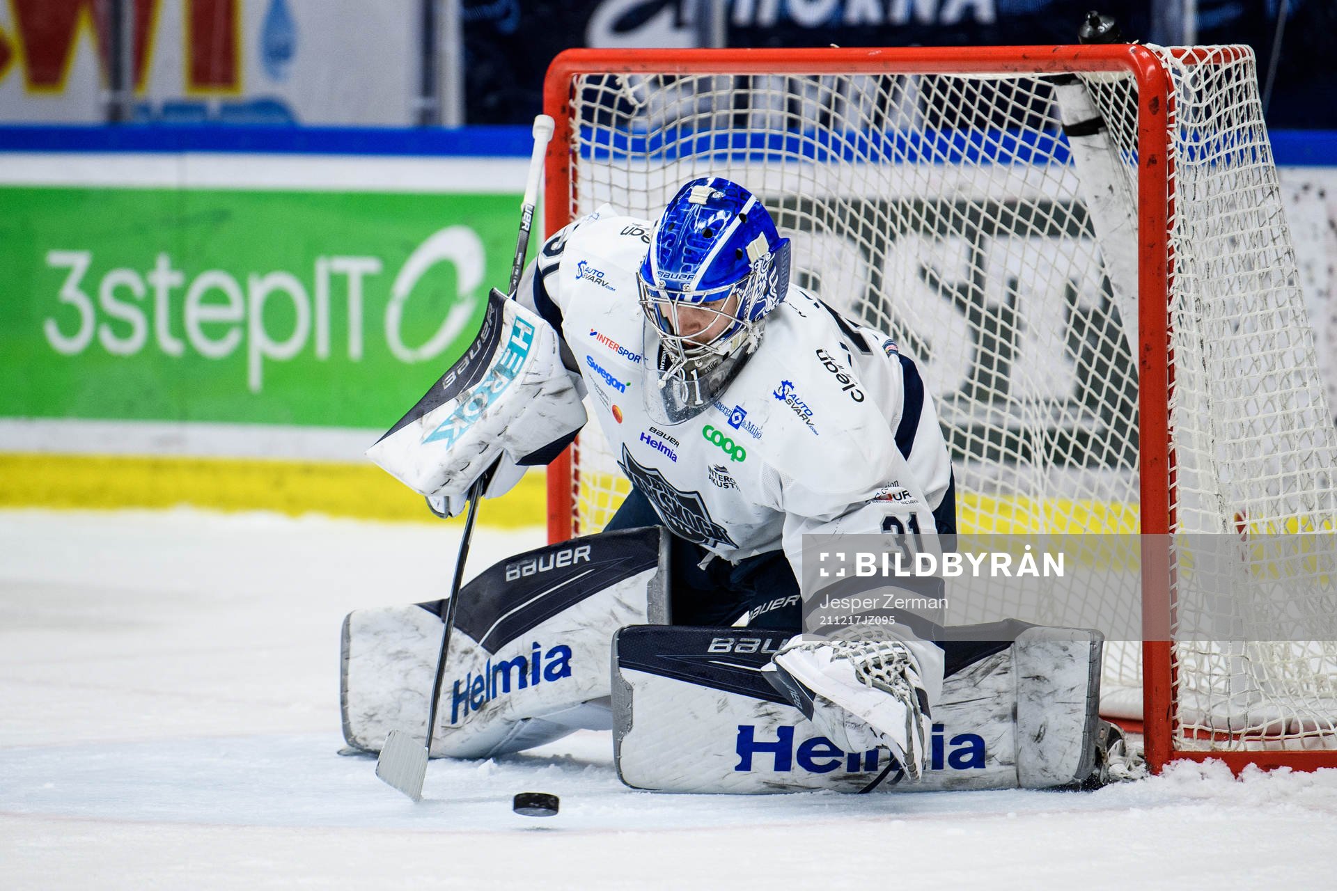 Karlskogas målvakt Marcus Hellgren Smed