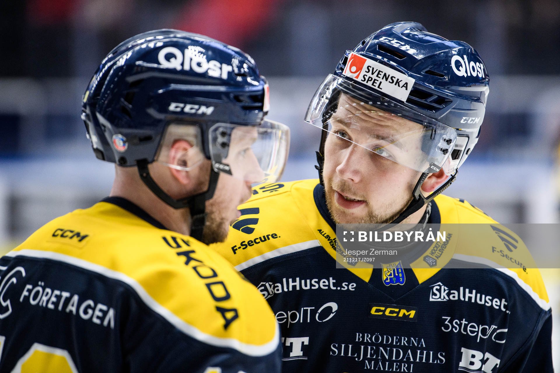 Södertäljes Andreas Hjelm och Emil Alba