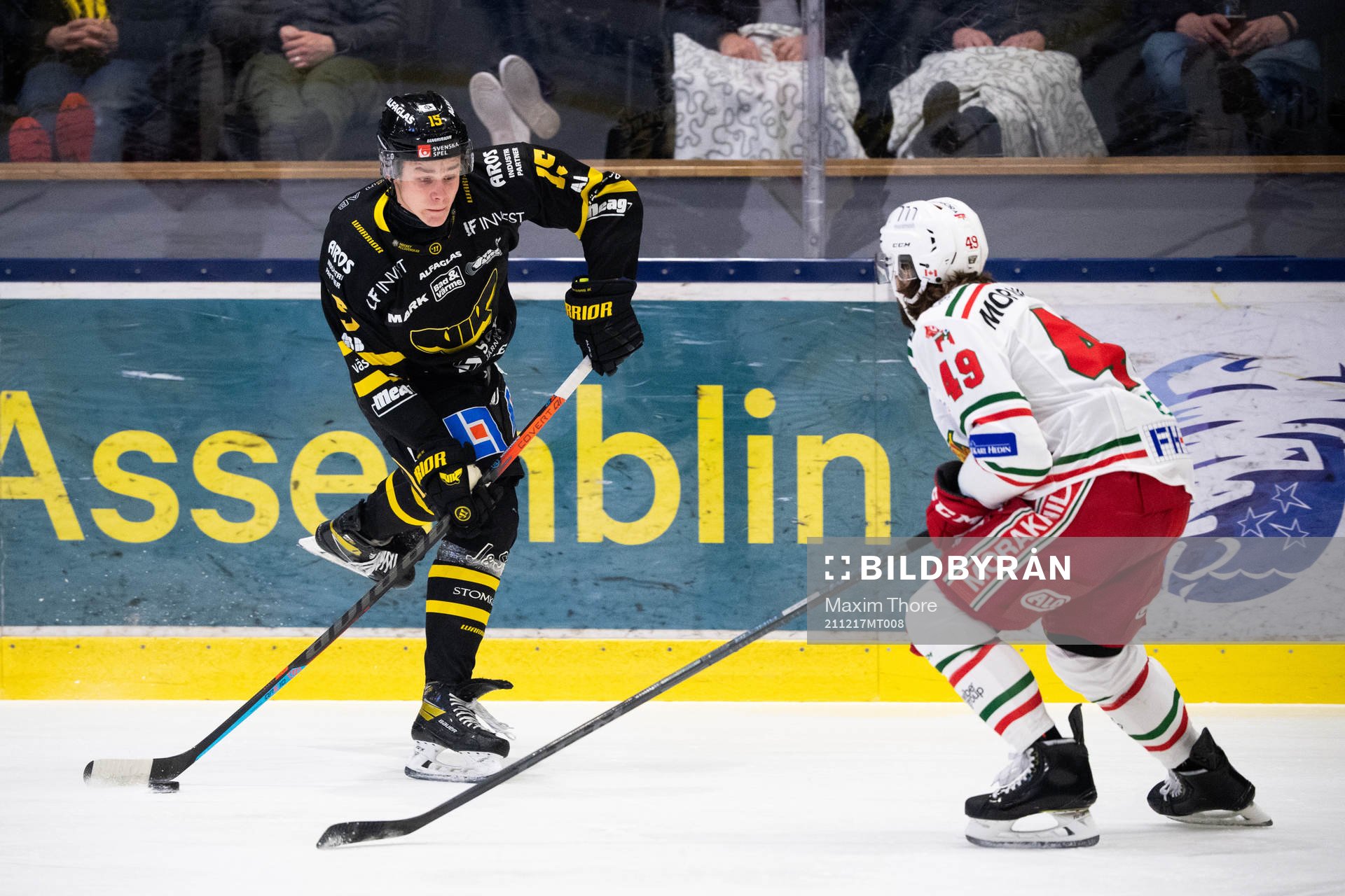 Västerås Filip Wiberg och Moras Steven Seigo