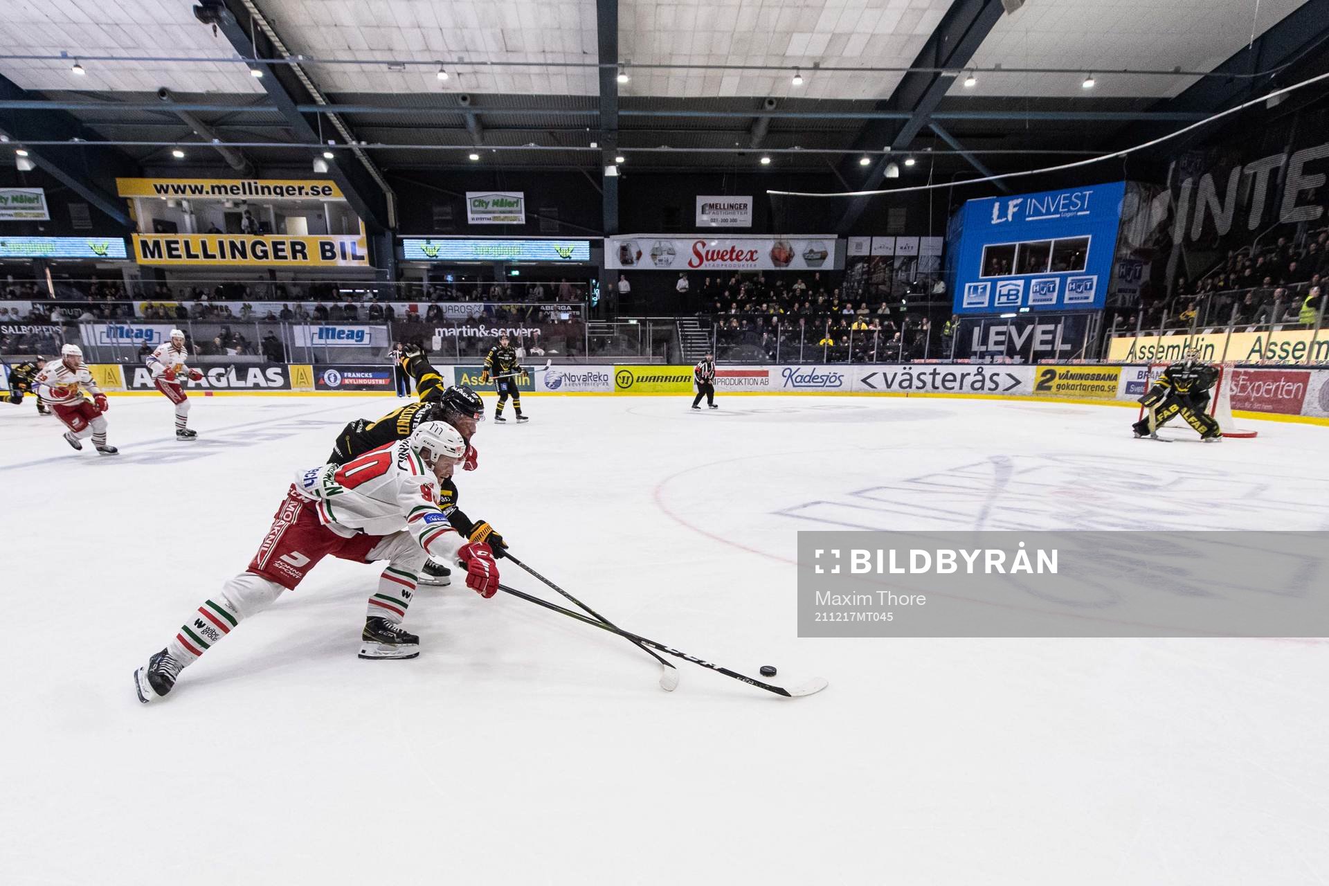 Moras Daniel Ljunggren och Västerås Mikael Frycklund