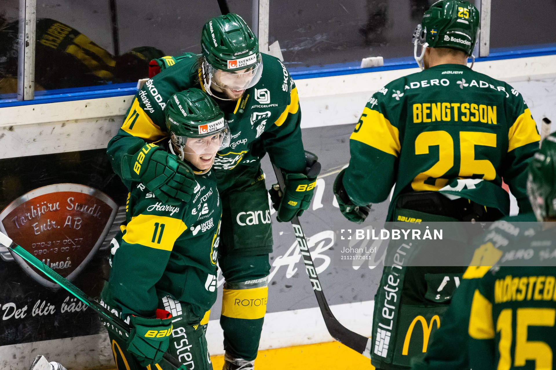 Björklövens William Eriksson jublar