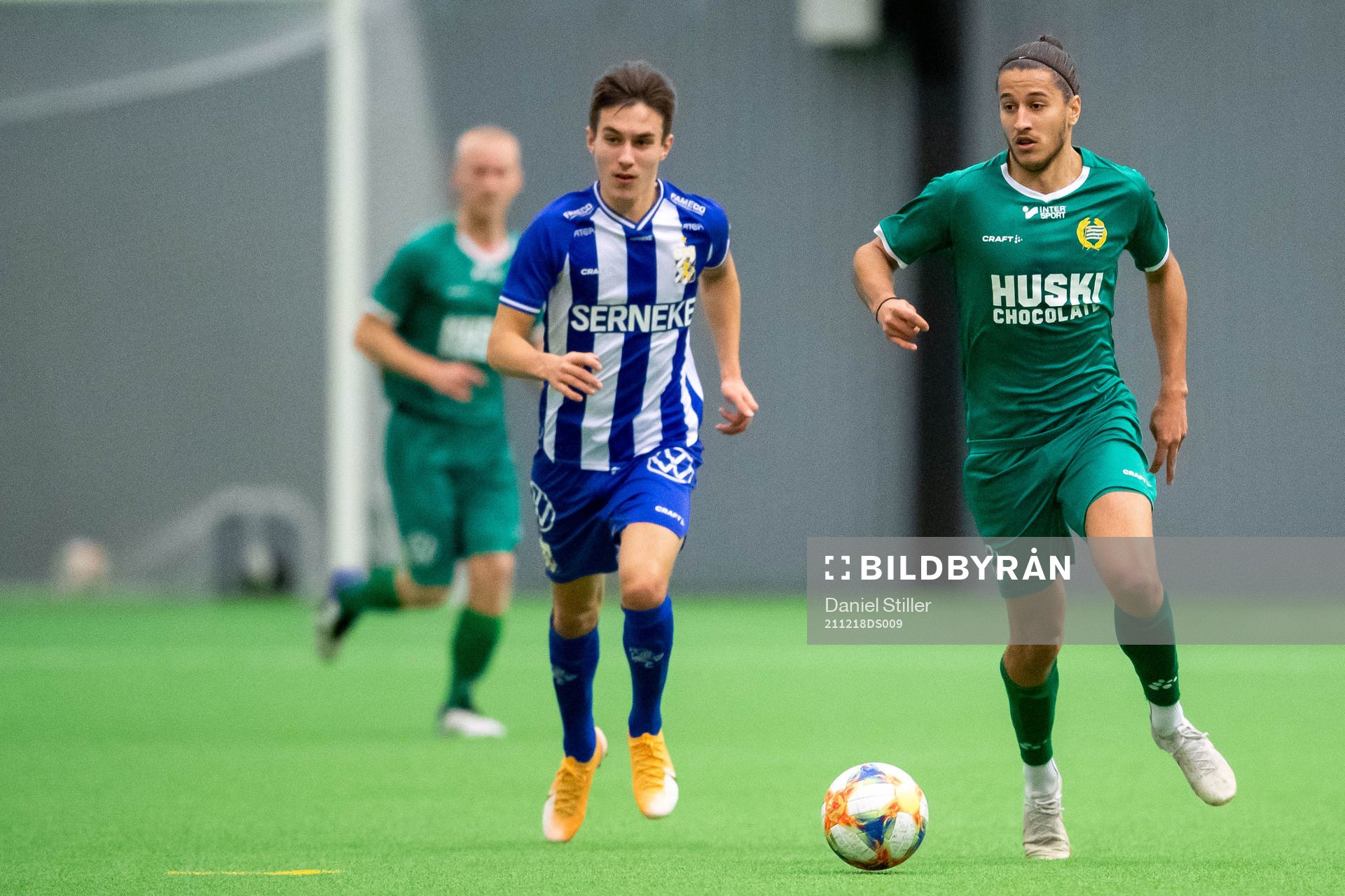 Göteborgs Anton Kurochkin och Hammarbys Elias René