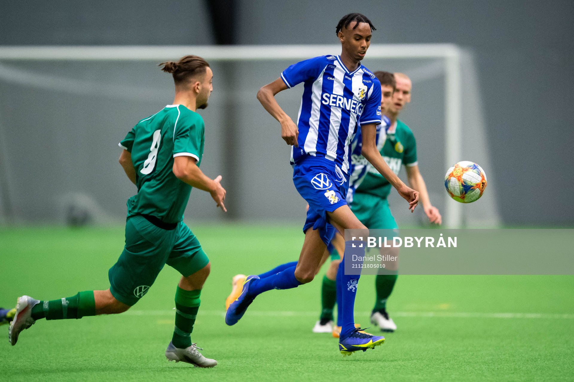 Göteborgs Yakub Finey finalen i P19-Allsvenskan mellan IFK