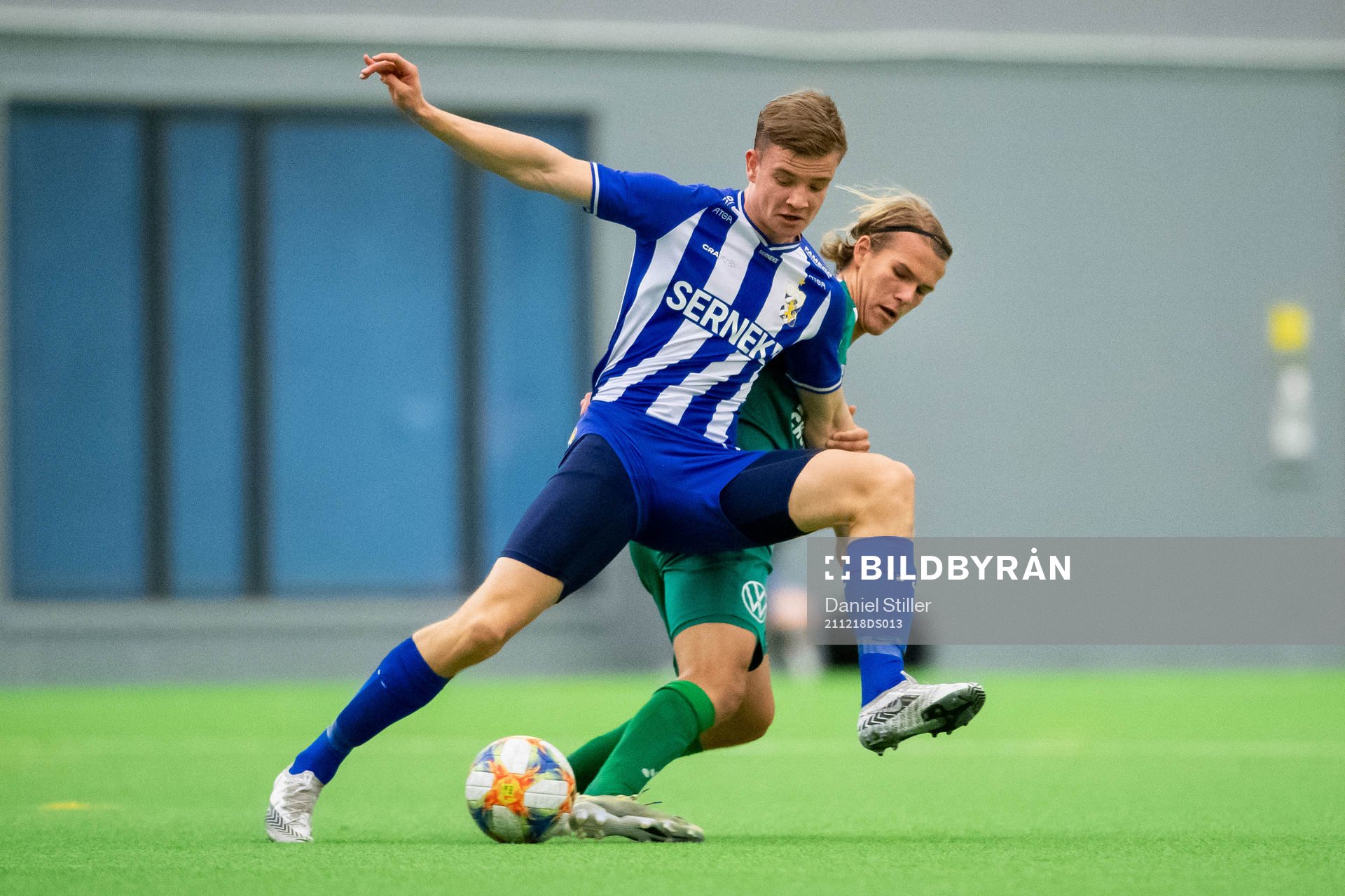 Göteborgs Alfons Nygaard och Hammarbys Markus Karlsson