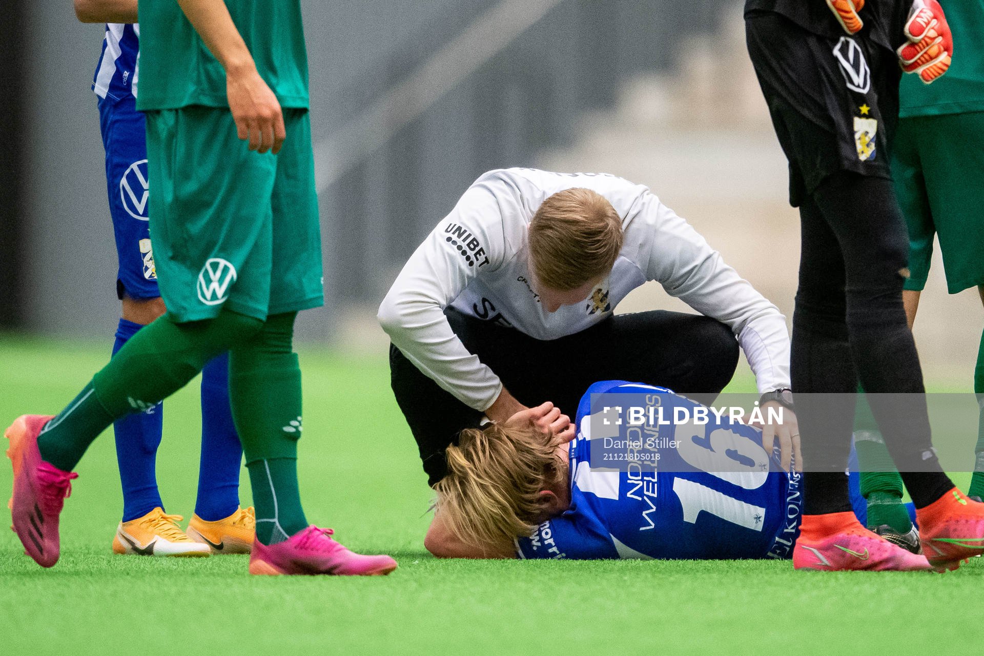Göteborgs Hannes Lennartsson har ont finalen i