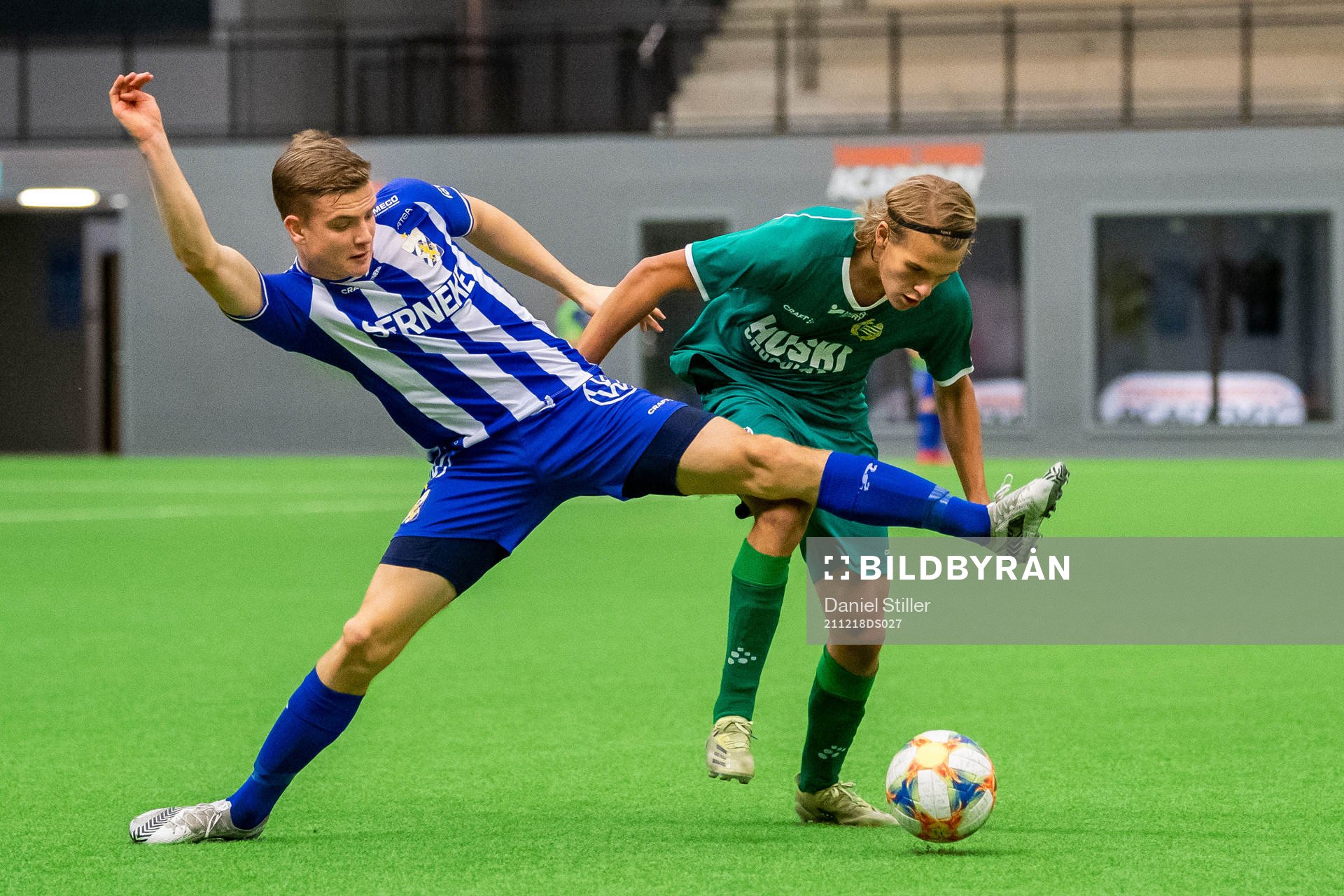 Göteborgs Alfons Nygaard och Hammarbys Markus Karlsson