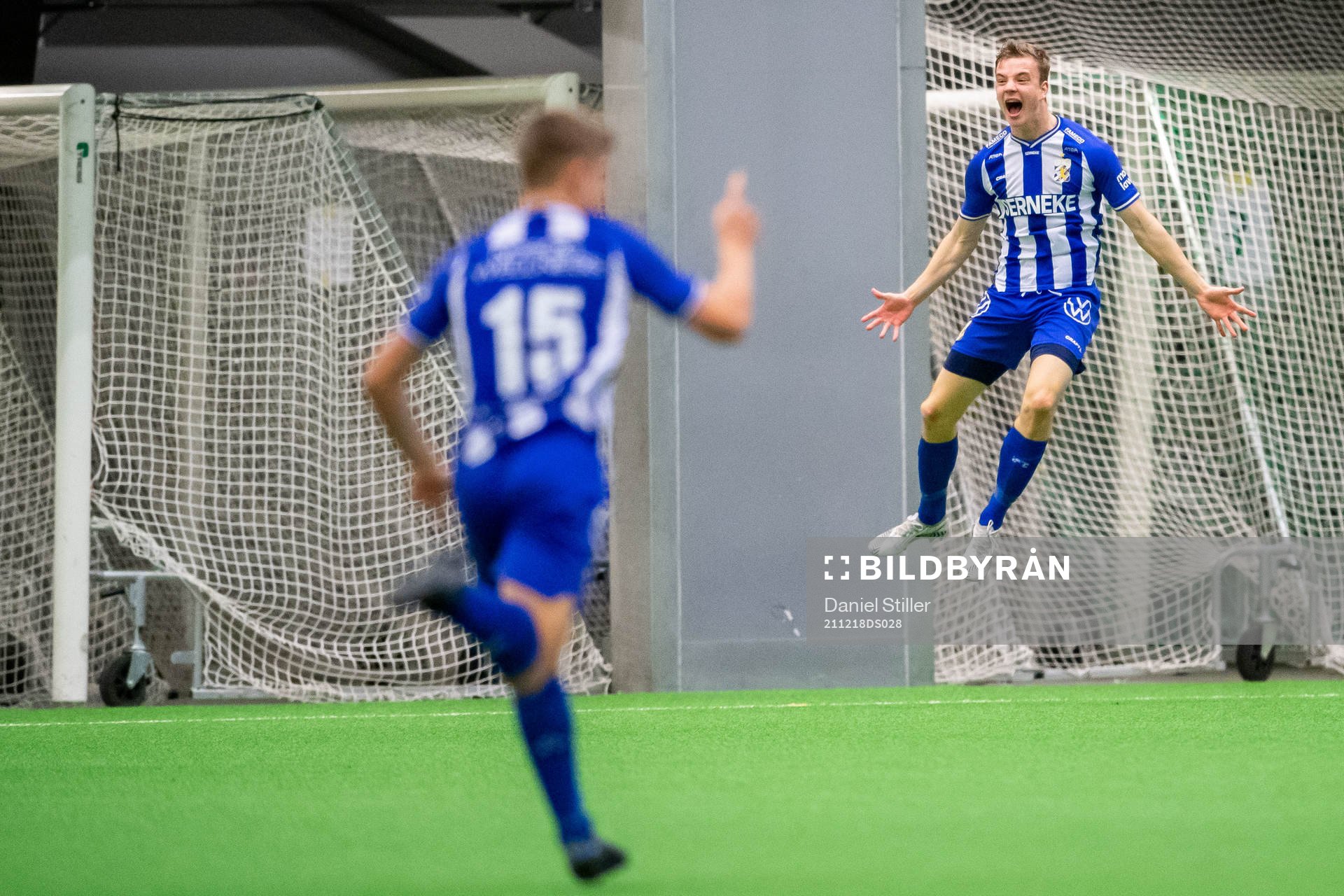 Göteborgs Alfons Nygaard jublar