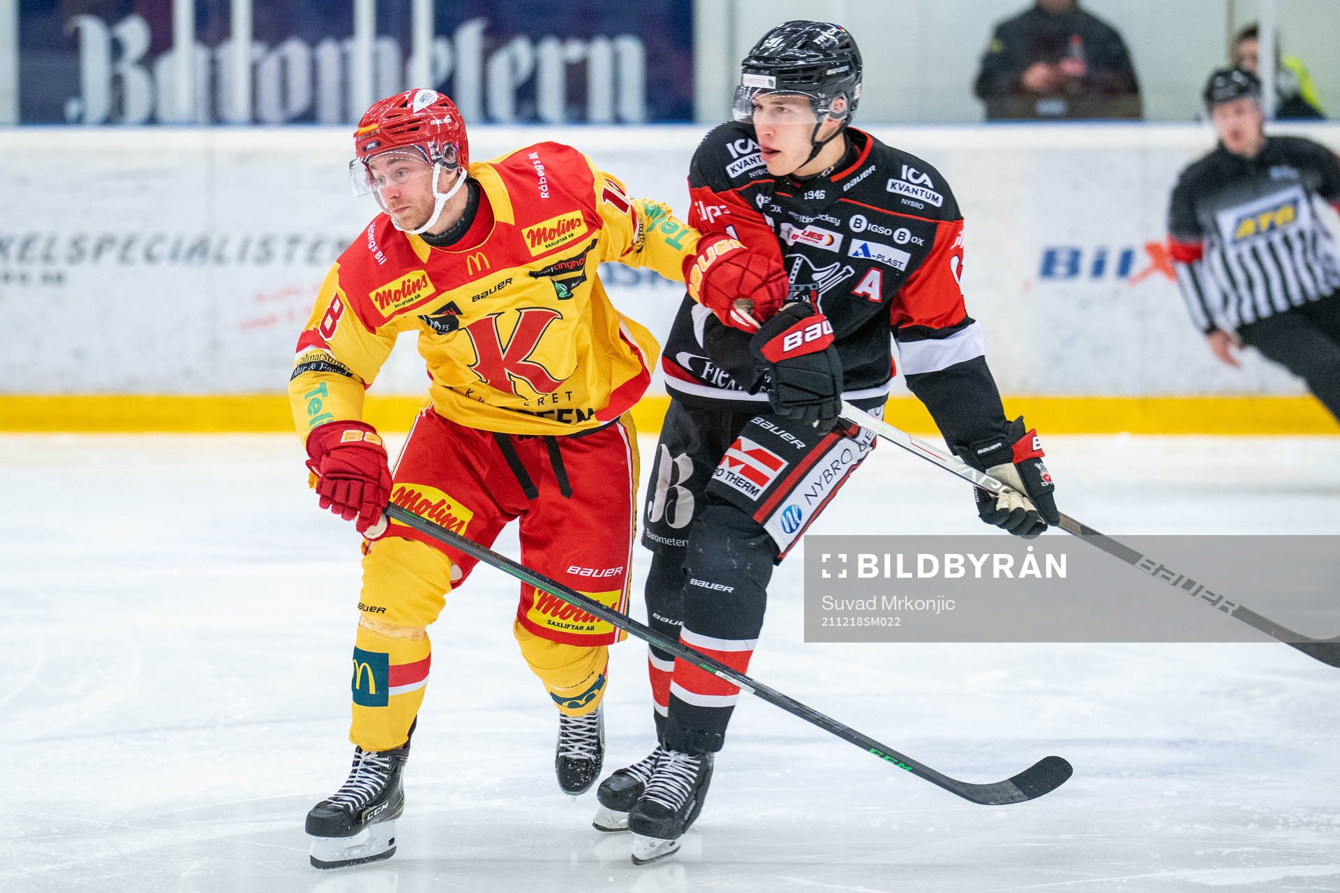 Kalmars Markus Palmberg och Nybros Fredrik Strömgren