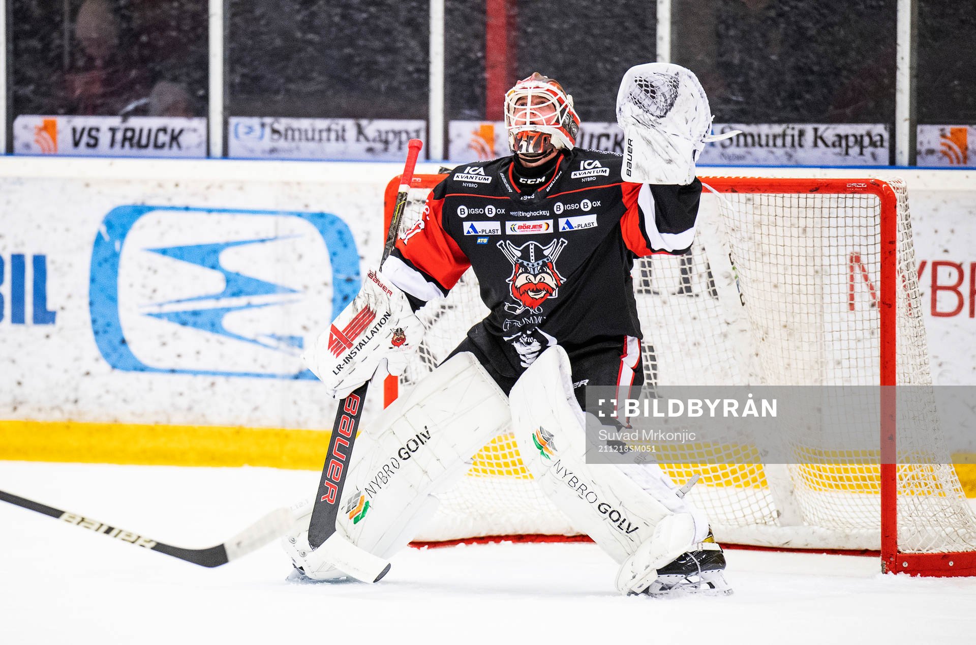 Nybros målvakt Robin Johansson