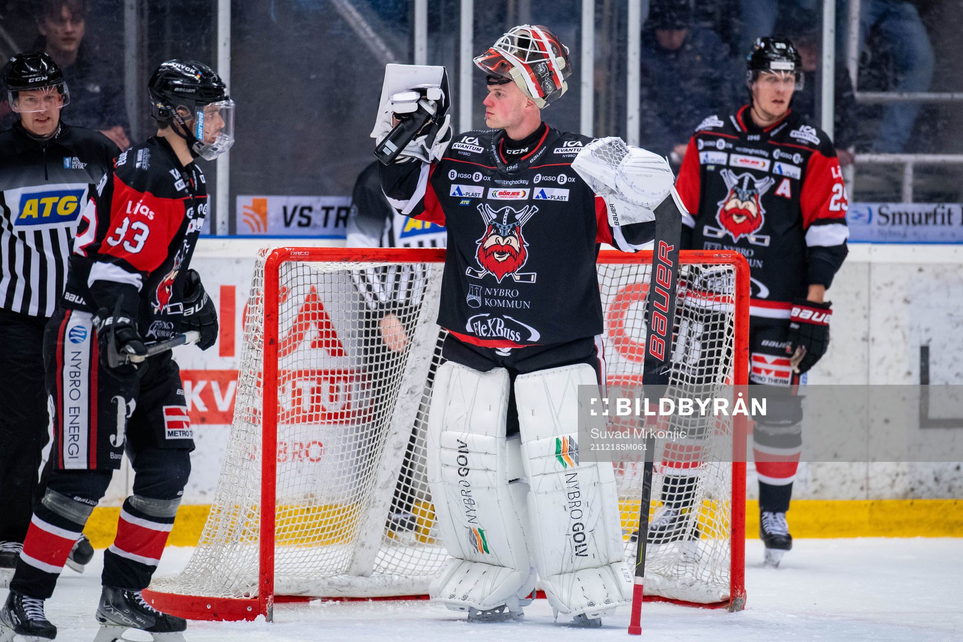 Nybros målvakt Robin Johansson