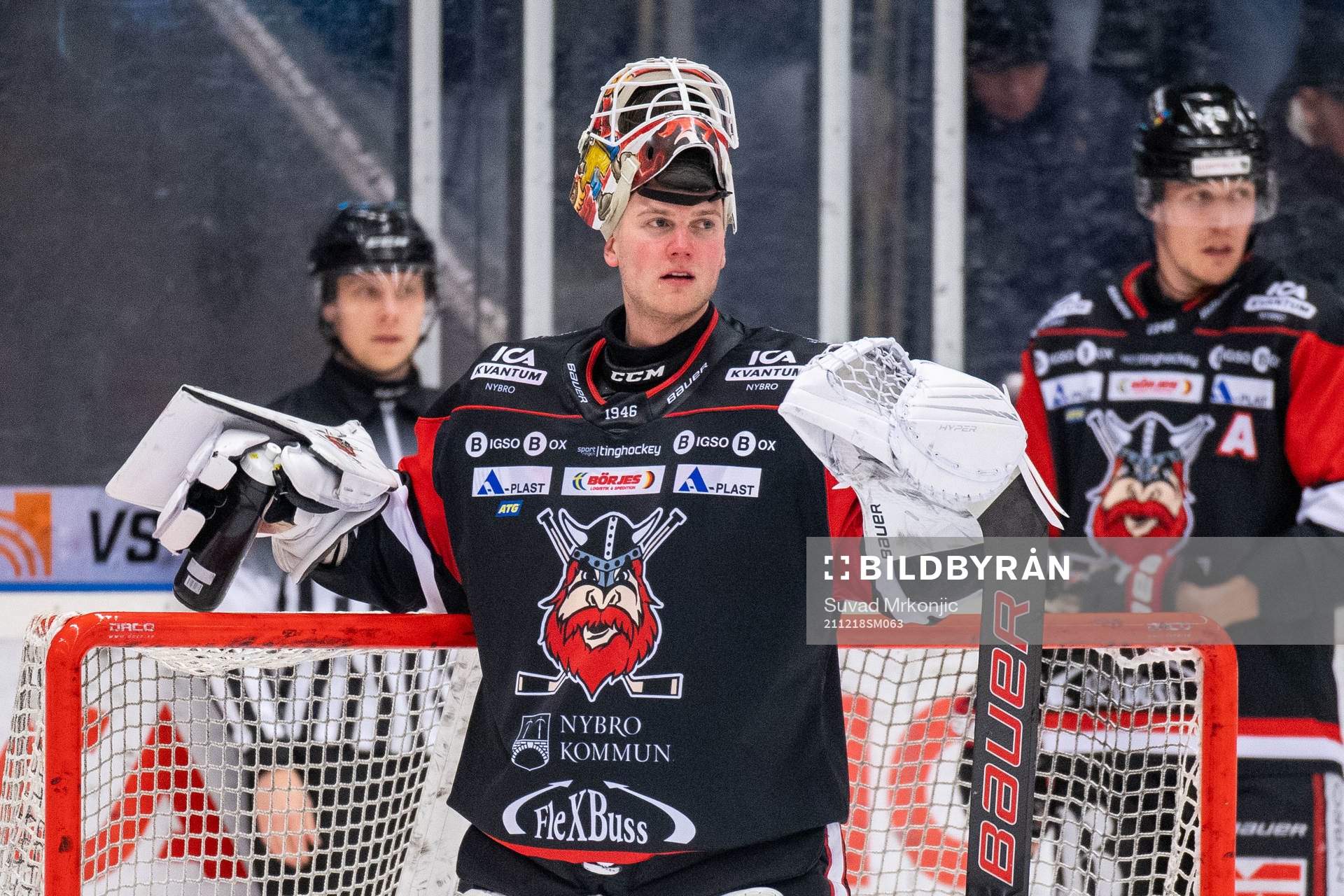 Nybros målvakt Robin Johansson