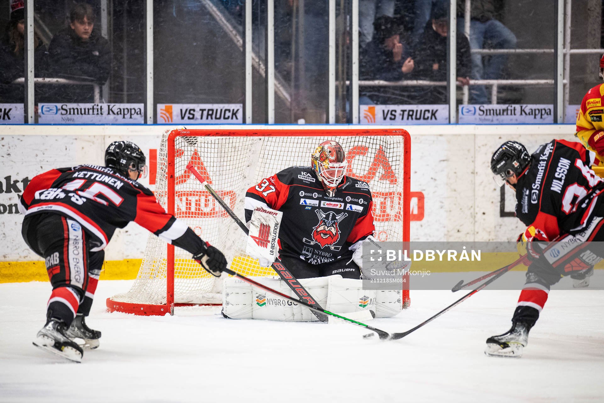 Nybros målvakt Robin Johansson