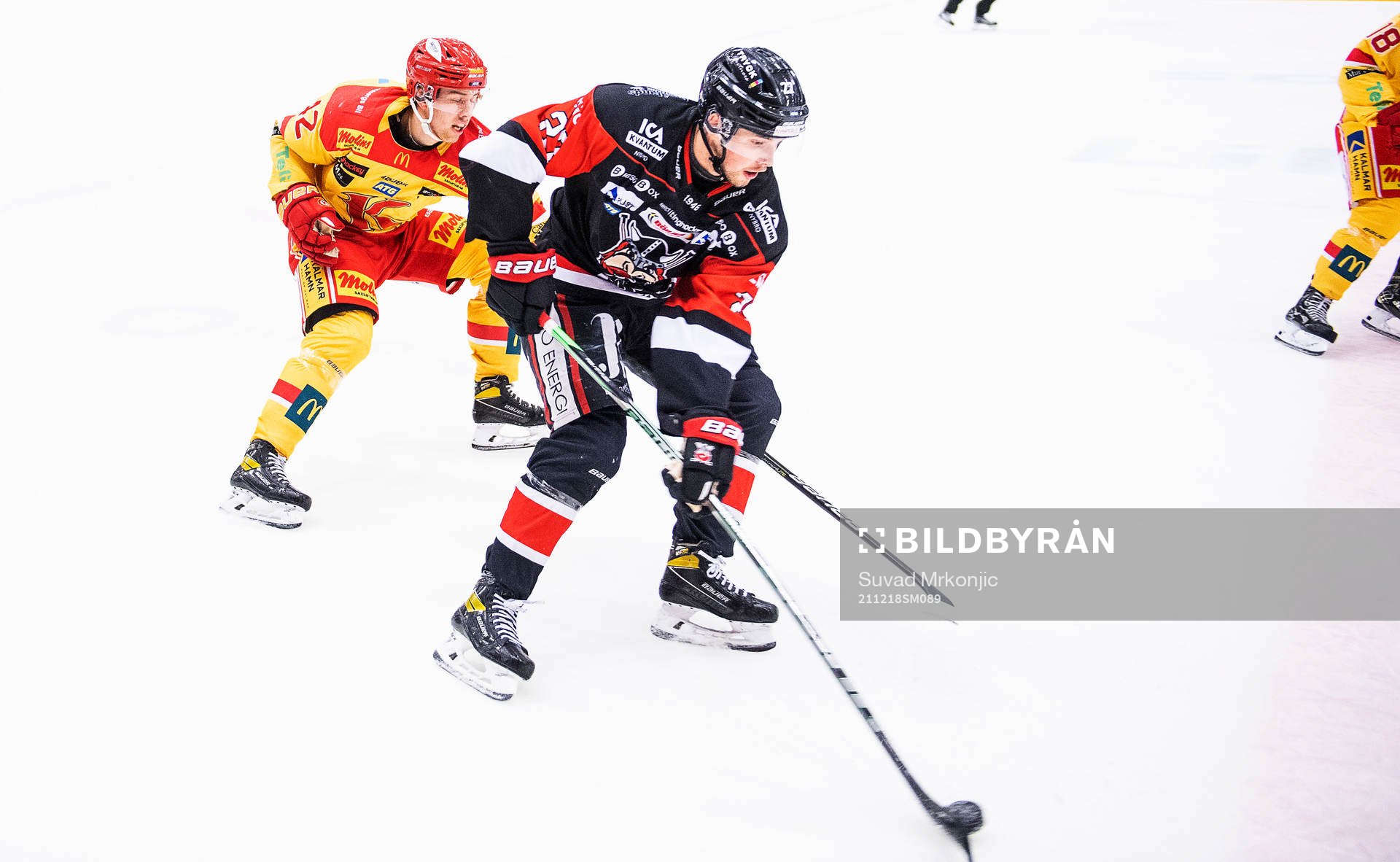 Kalmars Ludwig Svensson Träff och Nybros William Alftberg