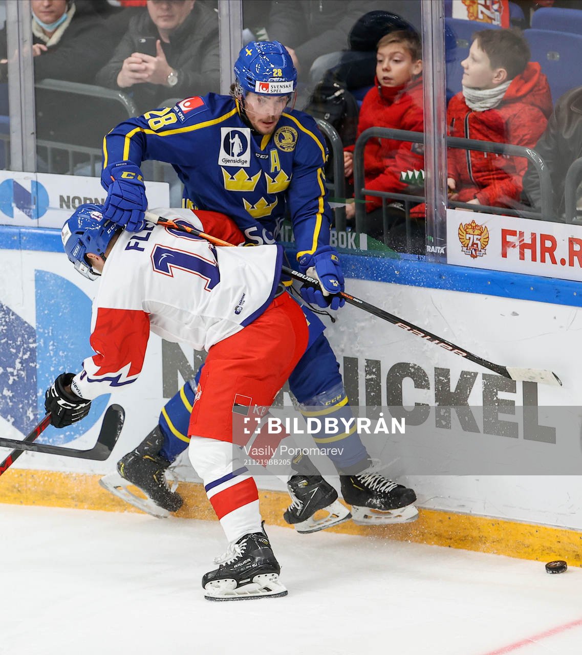 Oscar Engsund of Sweden and Jakub Fleck of Czech Republic