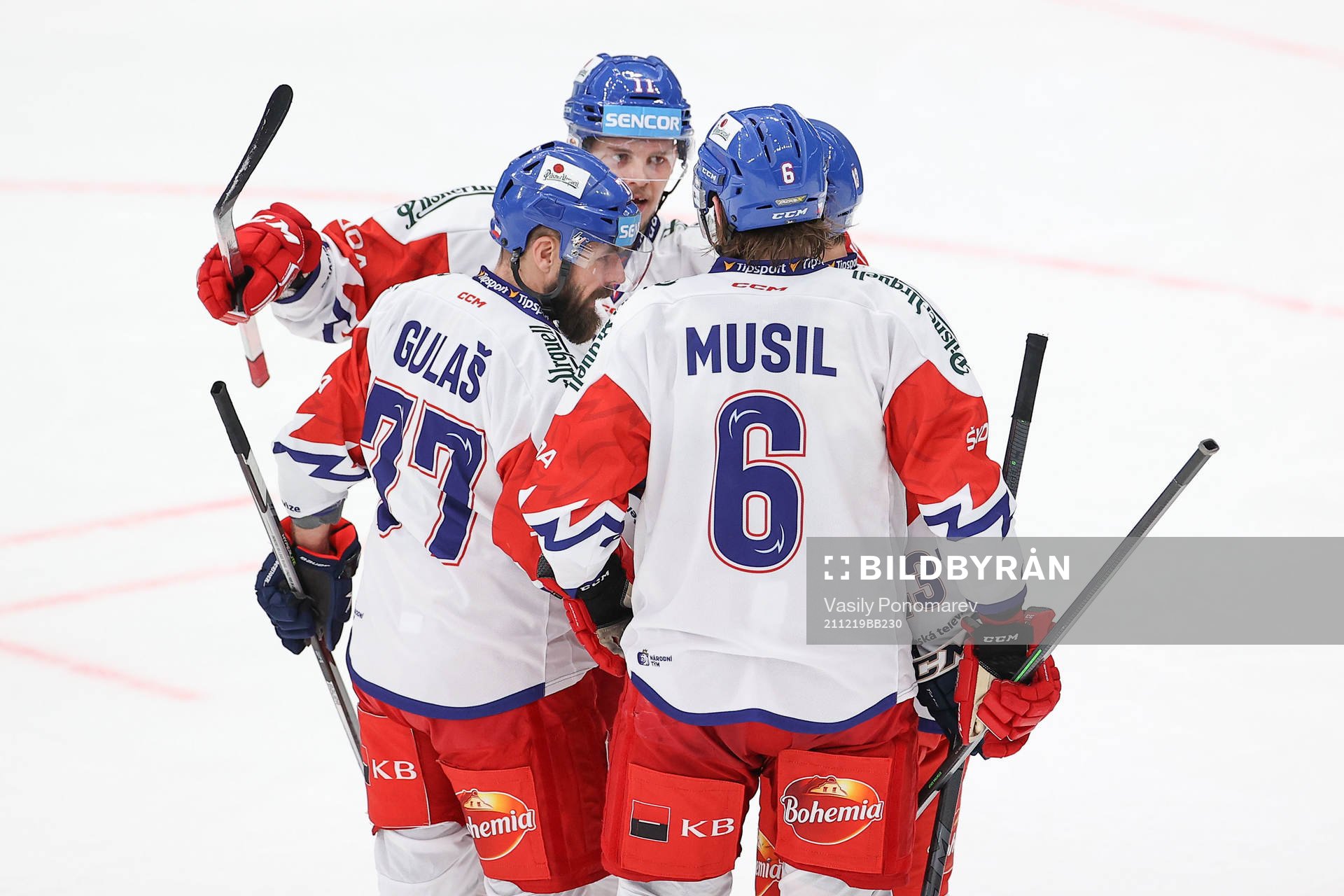 Milan Gulash, David Musil, Jan Kovarz and Andrey Nestrashil