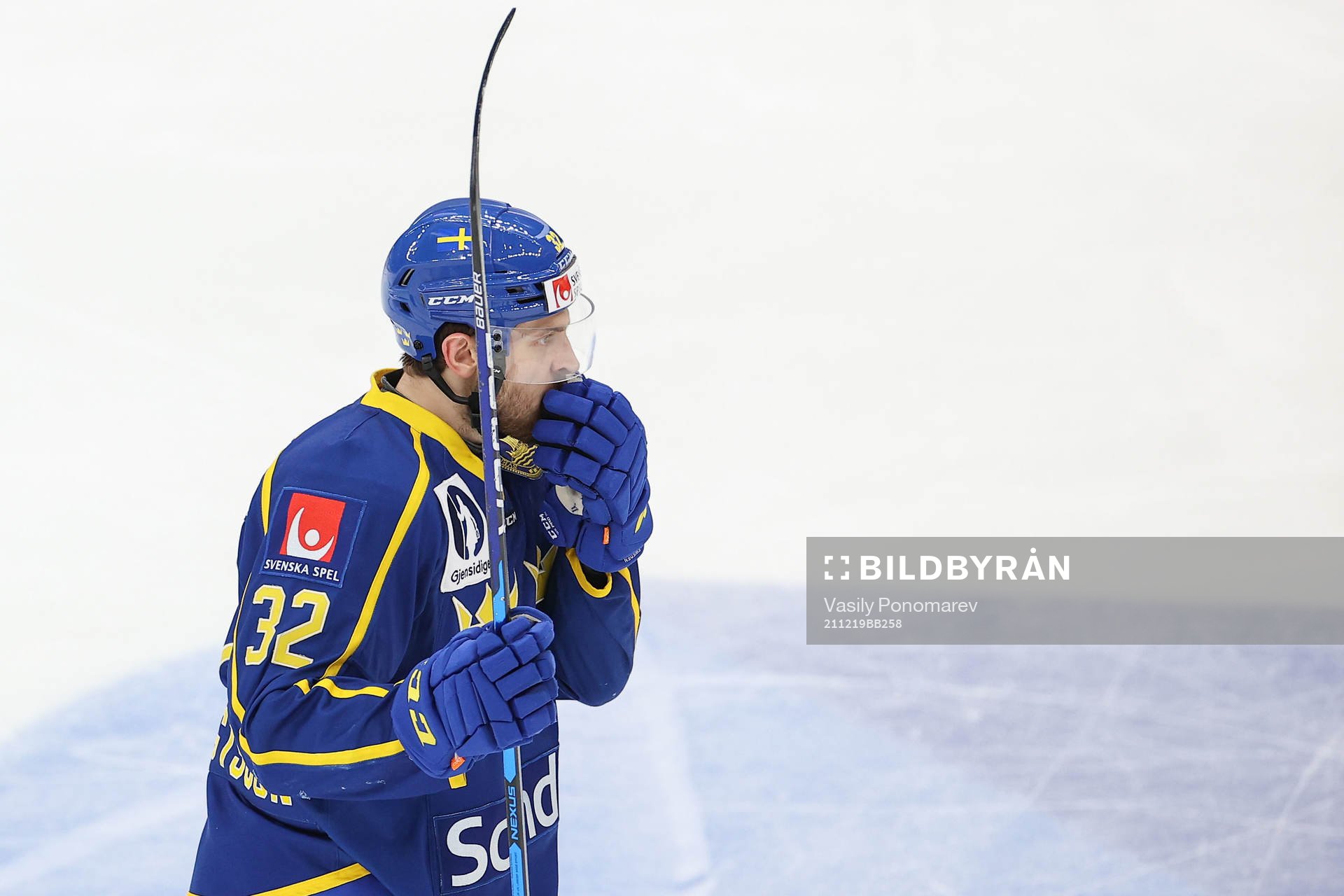 Lukas Bengtsson of Sweden celebrates