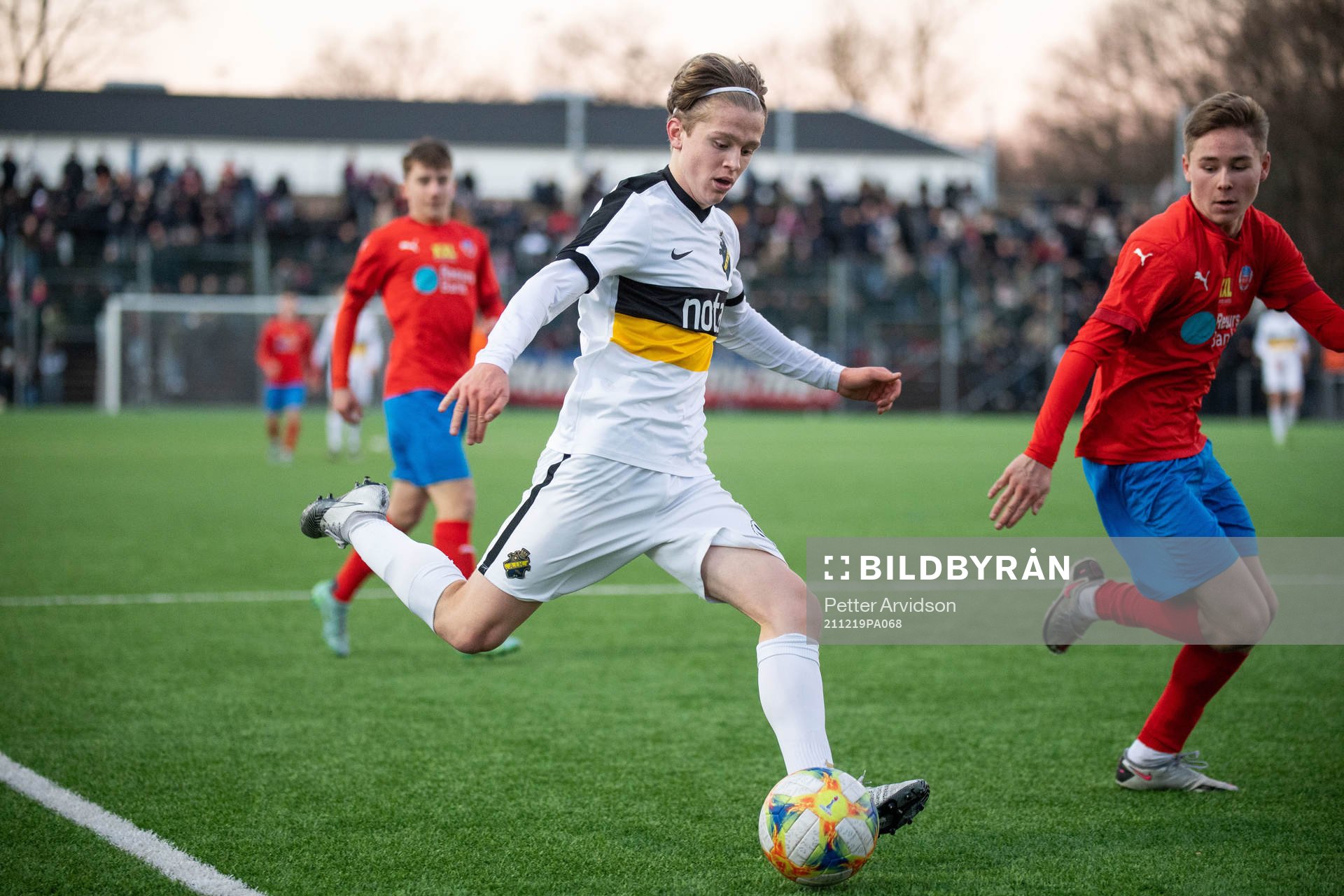 AIKs Rasmus Granath och Helsingborgs Simon Bengtsson